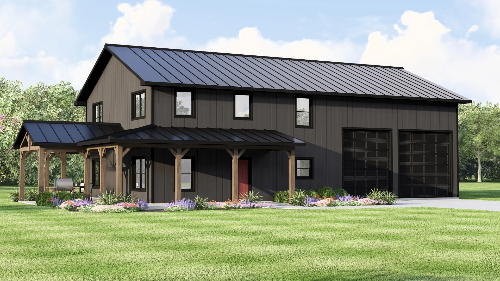 BG-20052 Harrow Barndominium House Plan - Image 5