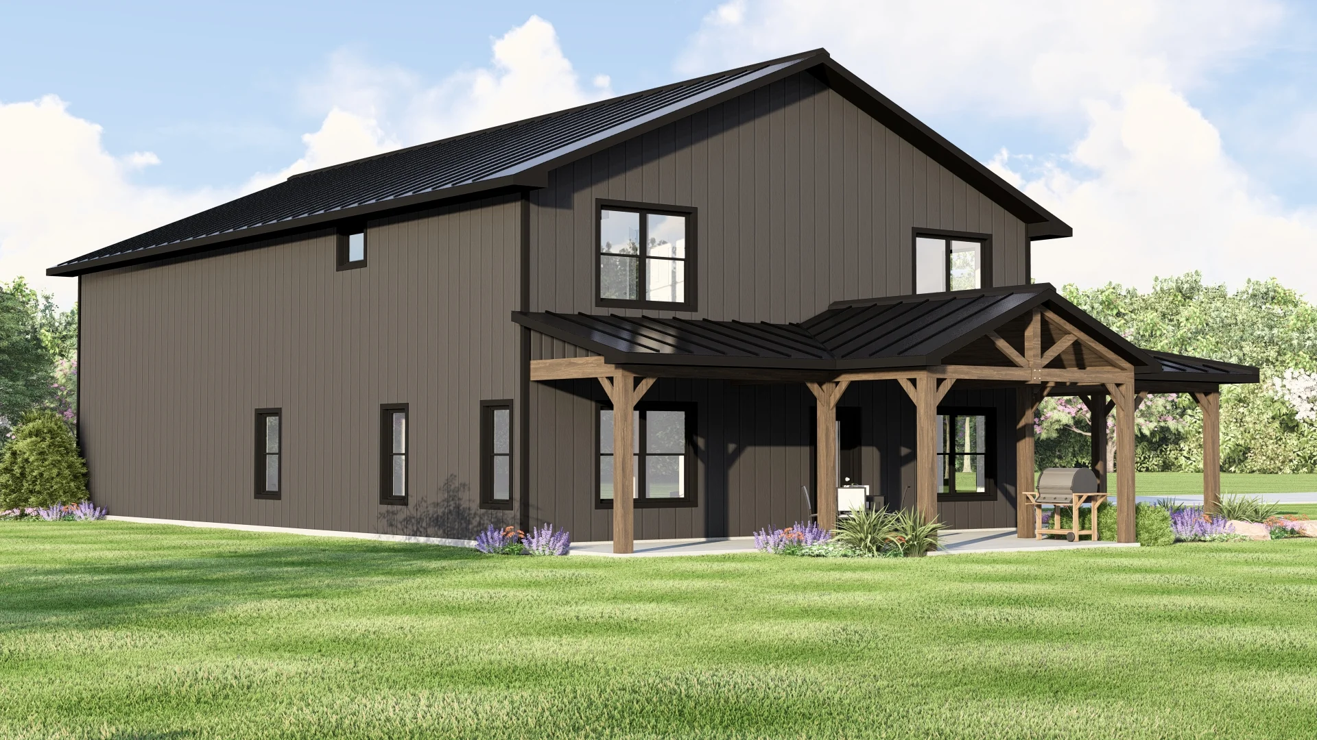 BG-20052 Harrow Barndominium House Plan - Image 7