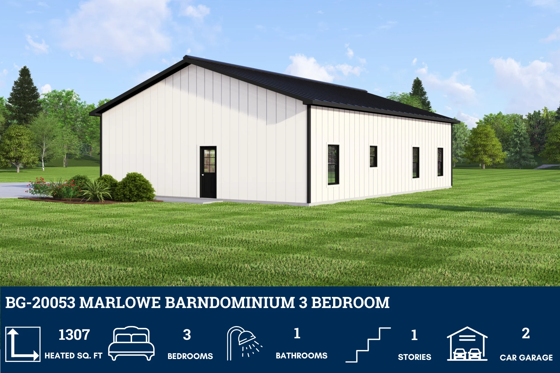BG-20053 Marlowe Barndominium House Plan - Image 5