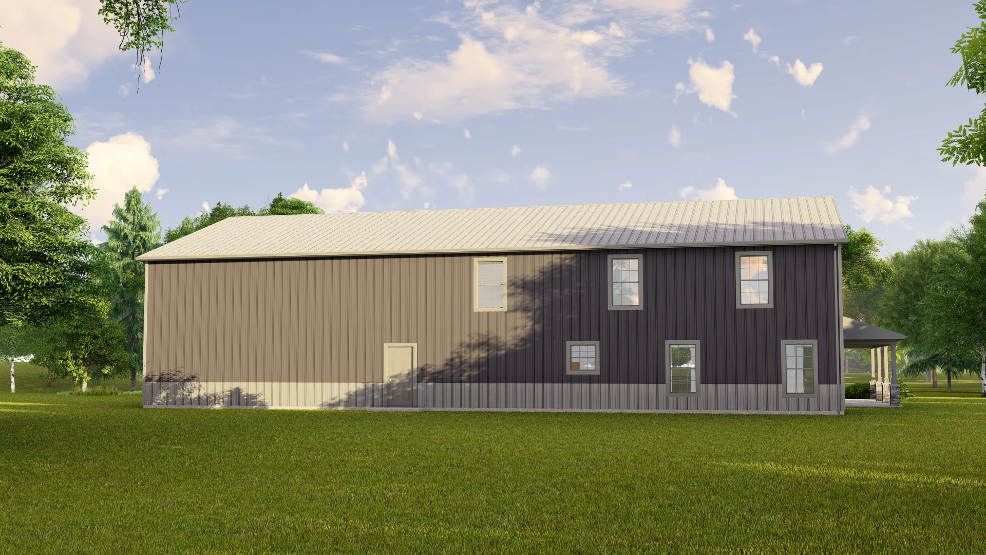 BG-20054 Norwood Barndominium House Plan - Image 7