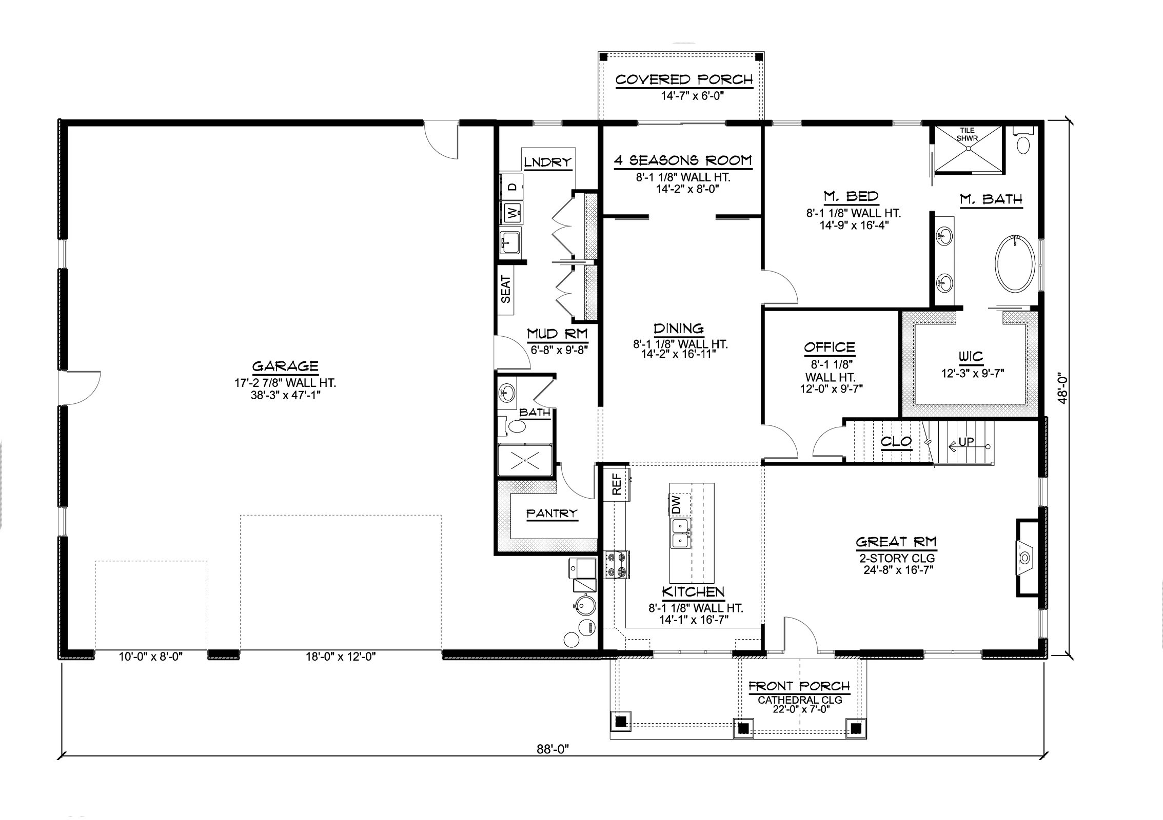 BG-20055 Piedmont Barndominium House Plan - Image 27