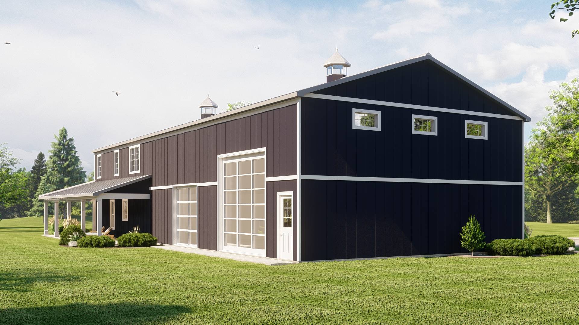 BG-20056 Ridgeline Barndominium House Plan - Image 10