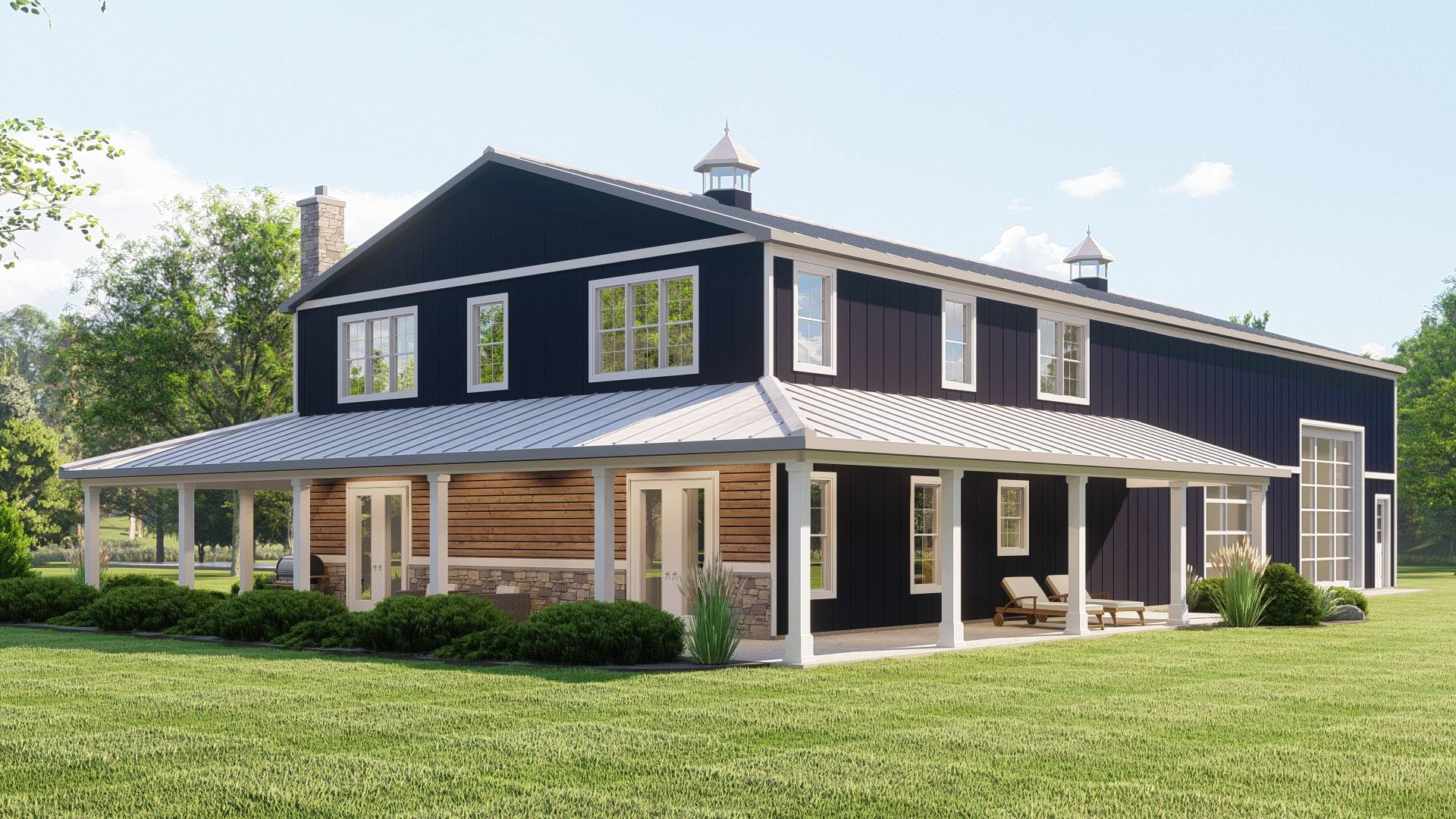 BG-20056 Ridgeline Barndominium House Plan - Image 8