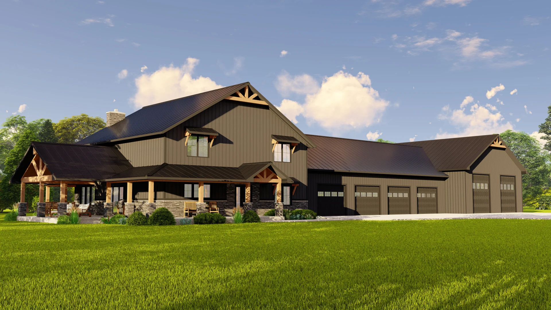 BG-20057 Blackwell Barndominium House Plan - Image 11