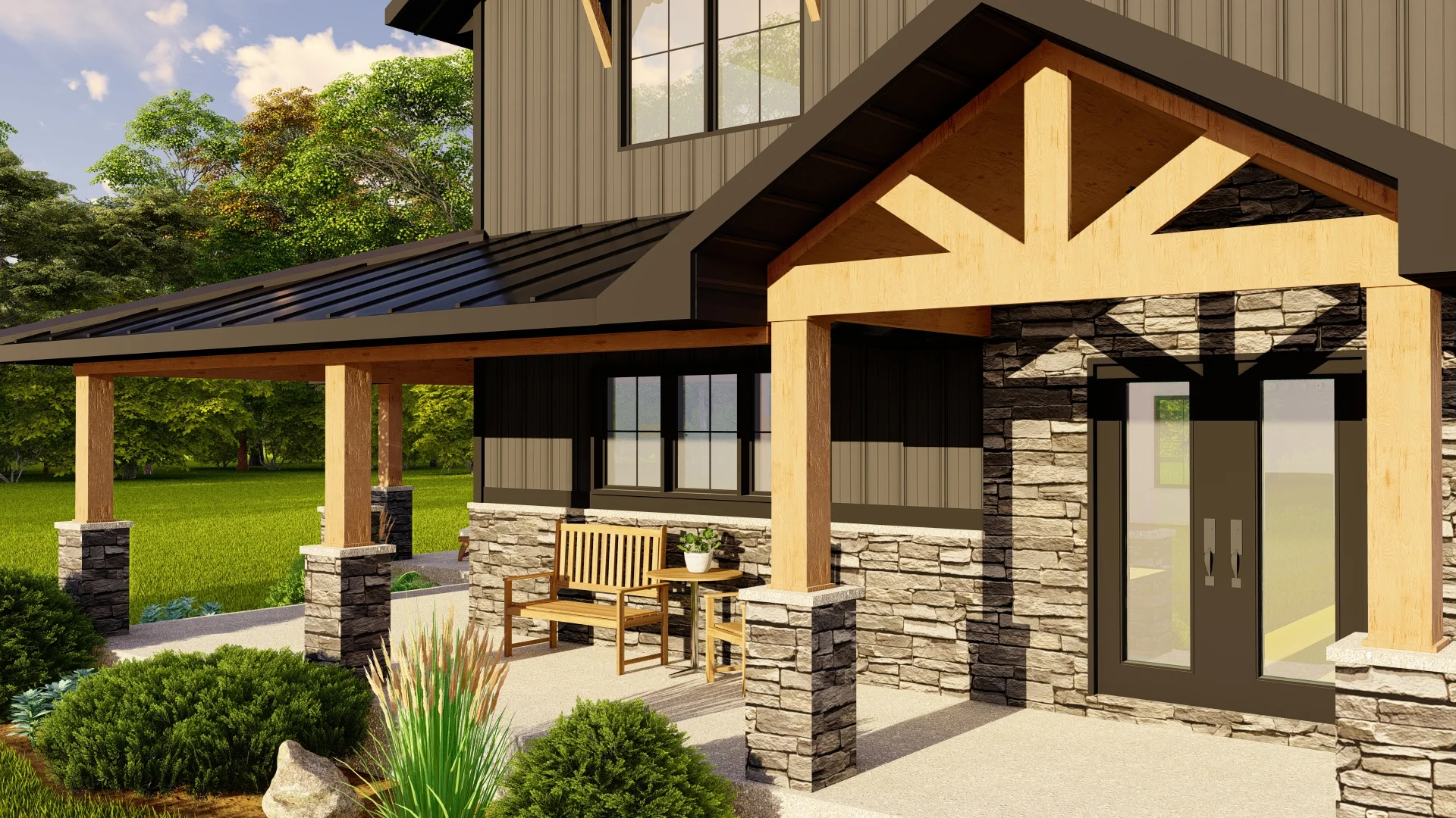 BG-20057 Blackwell Barndominium House Plan - Image 14