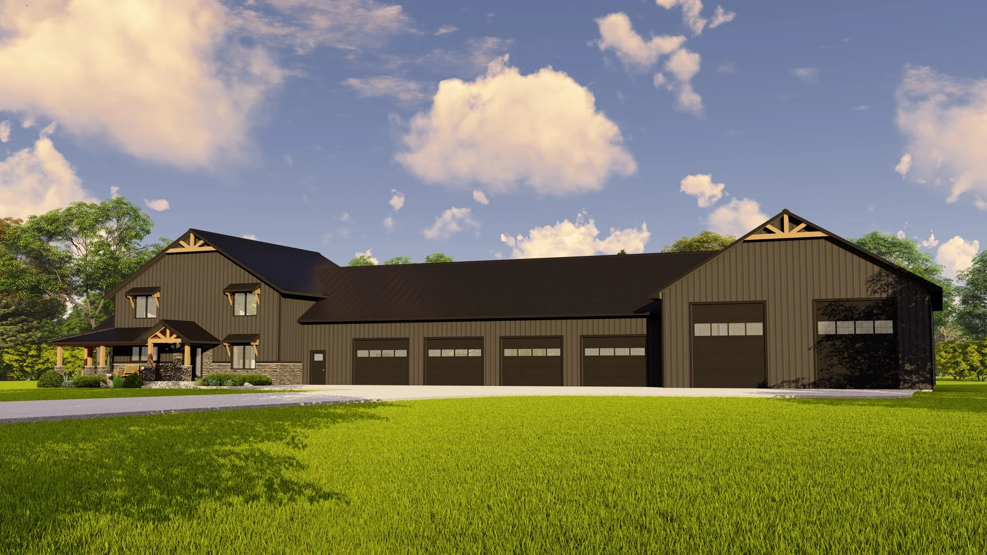 BG-20057 Blackwell Barndominium House Plan - Image 8