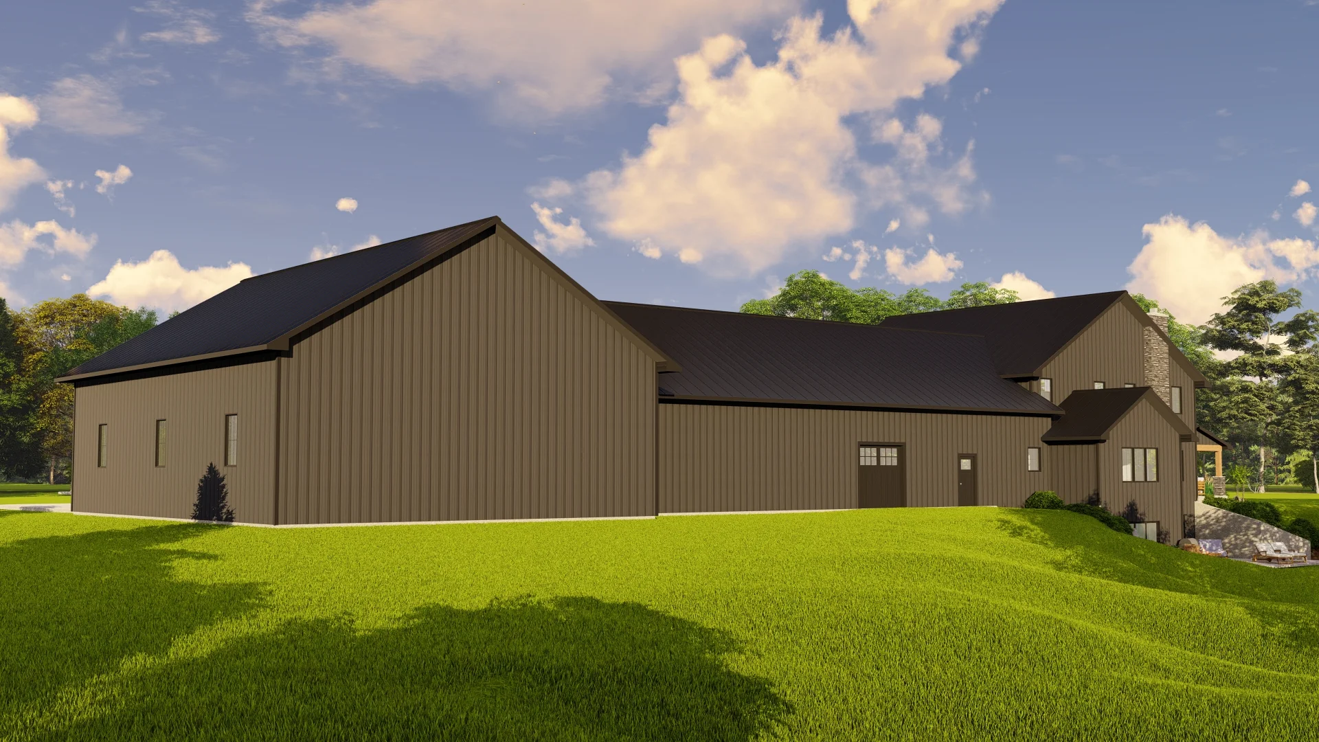BG-20057 Blackwell Barndominium House Plan - Image 9