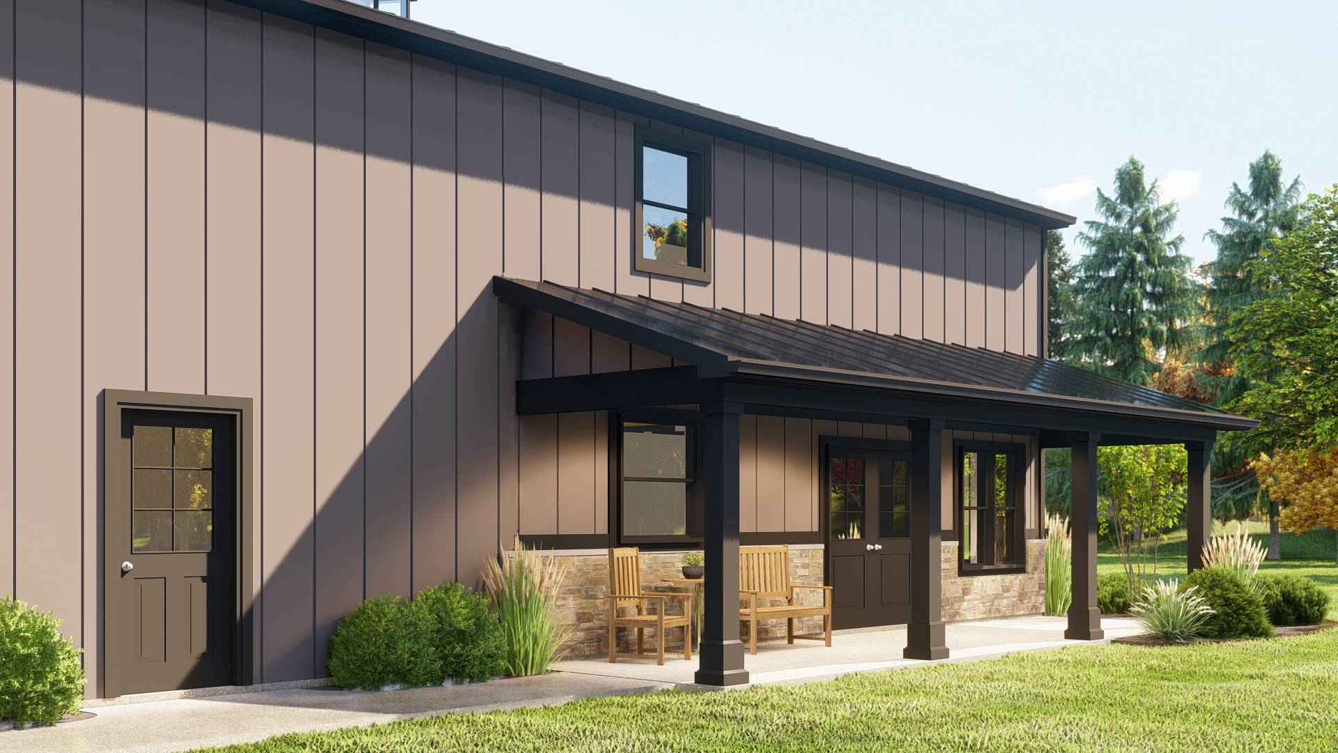 BG-20058 Covington Barndominium House Plan - Image 12