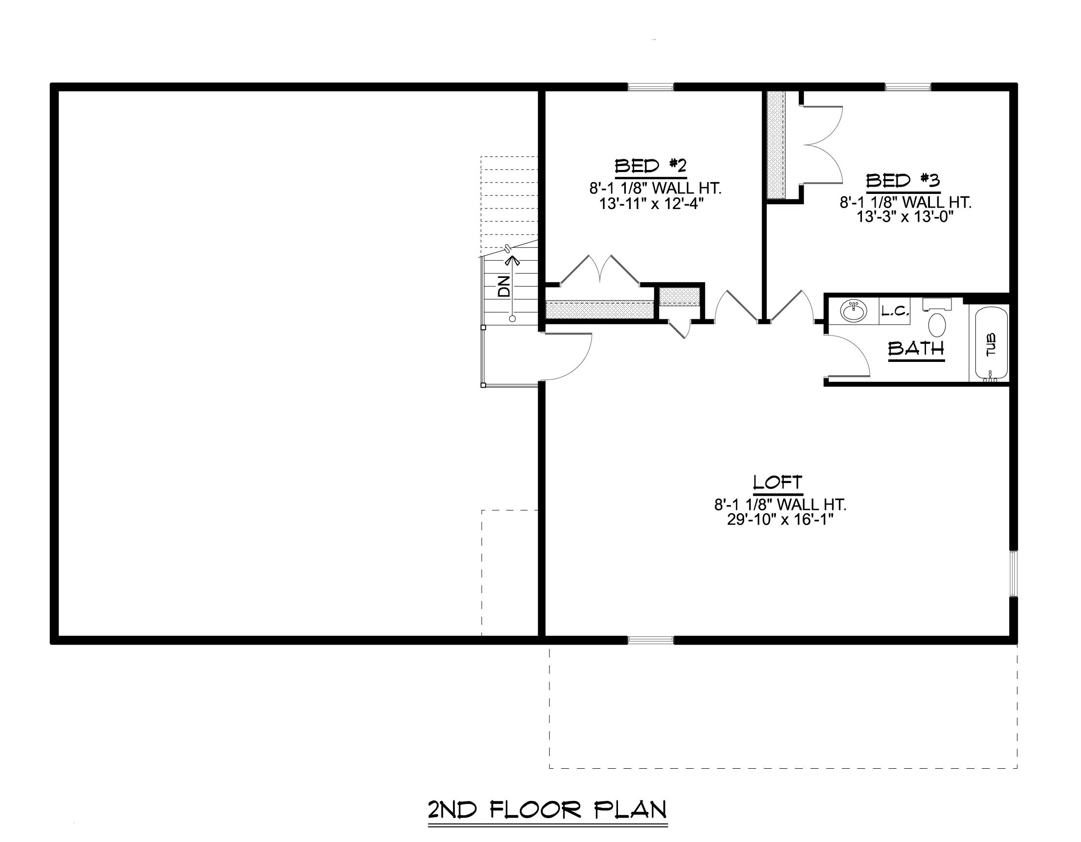 BG-20058 Covington Barndominium House Plan - Image 14