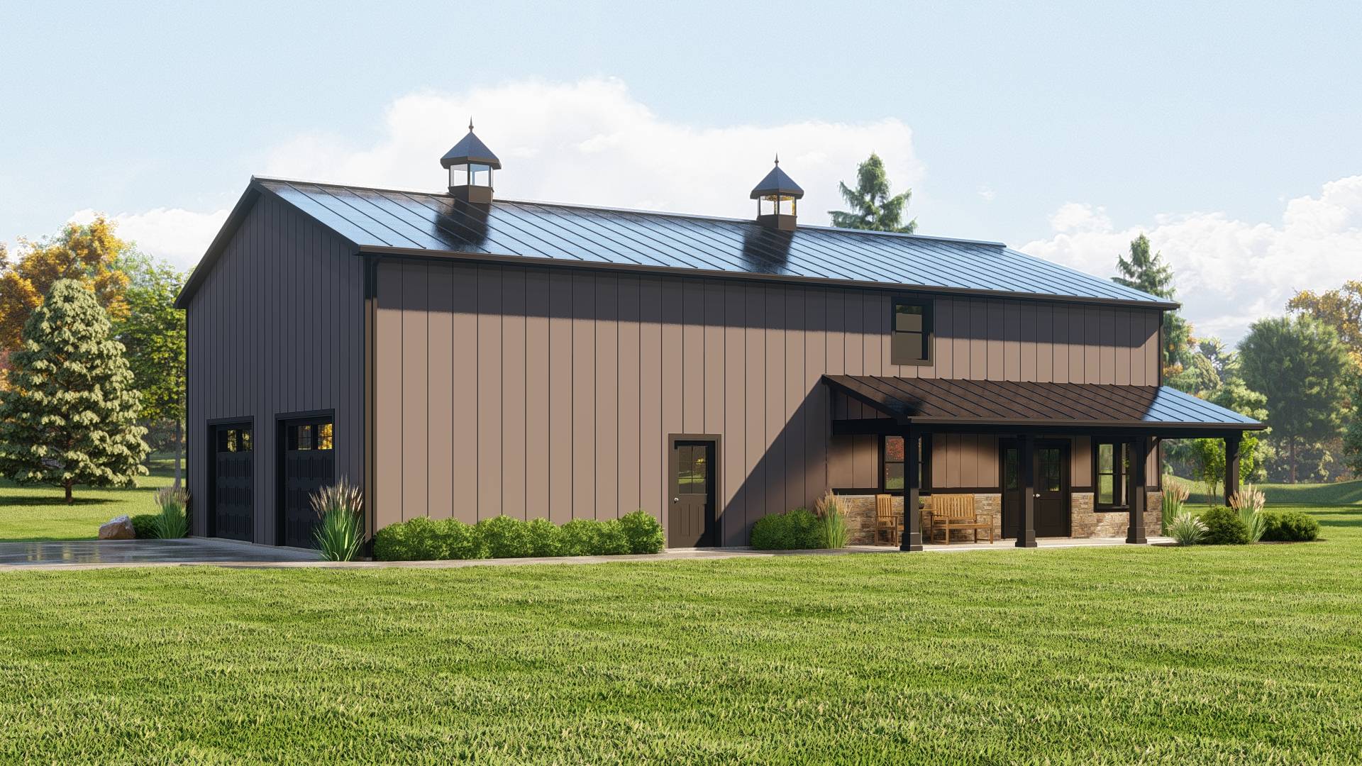 BG-20058 Covington Barndominium House Plan - Image 7