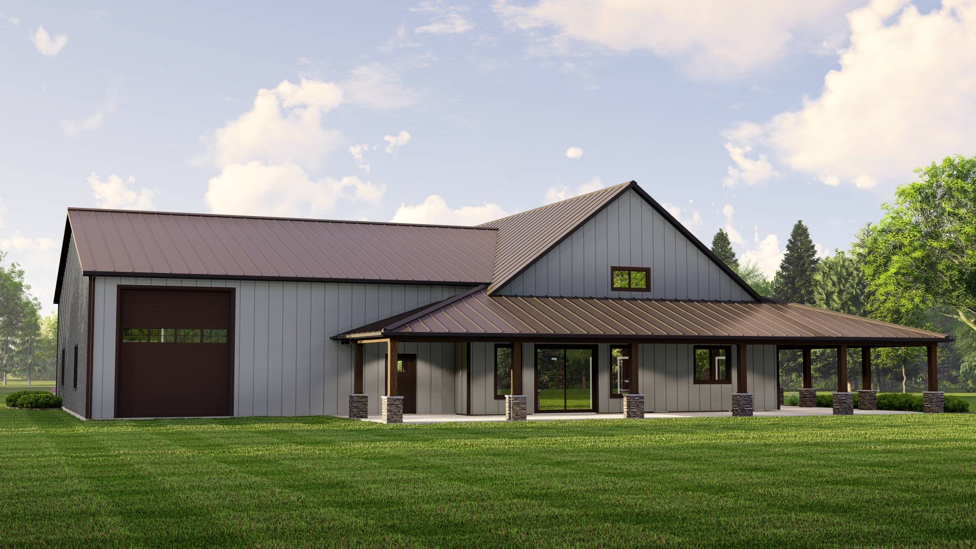 BG-20059 Duxbury Barndominium House Plan - Image 11