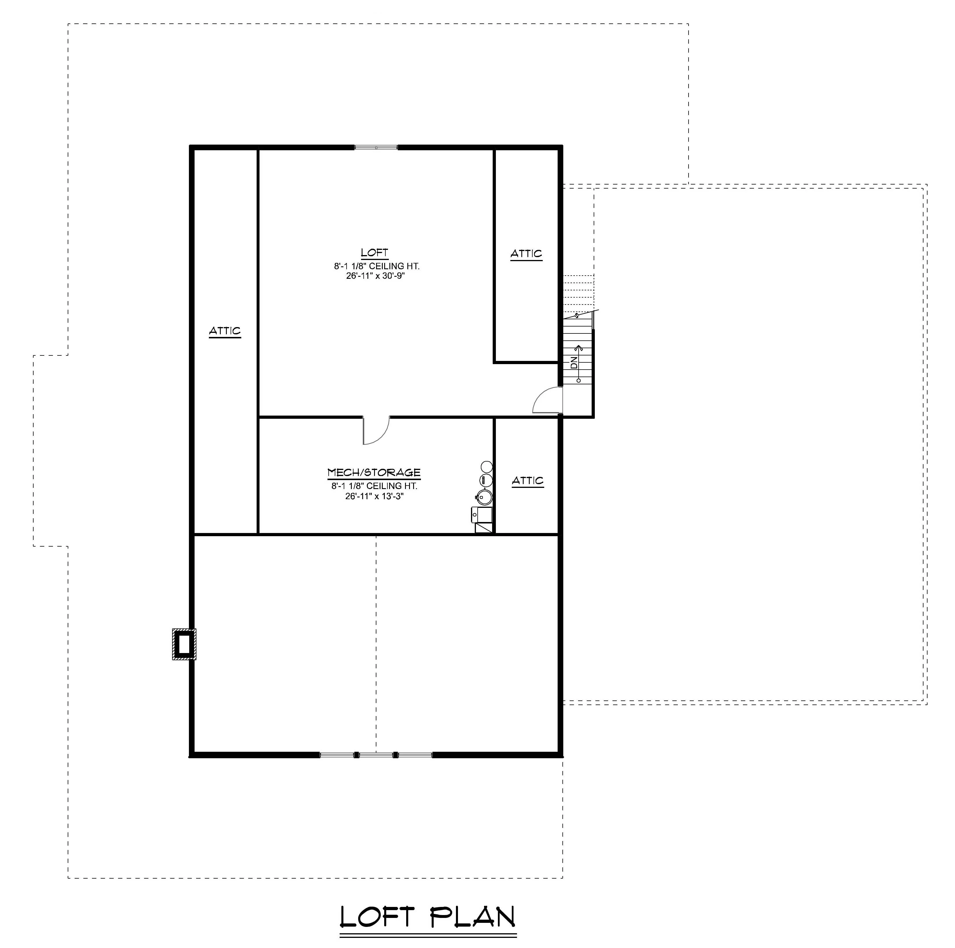 BG-20059 Duxbury Barndominium House Plan - Image 14