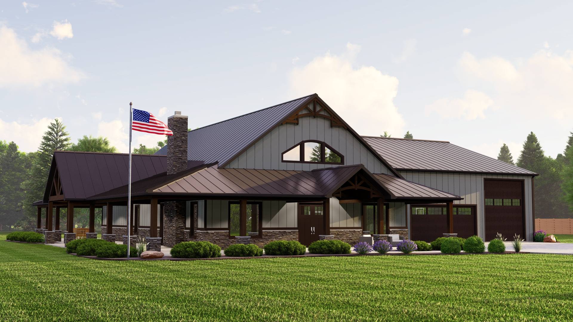 BG-20059 Duxbury Barndominium House Plan - Image 9