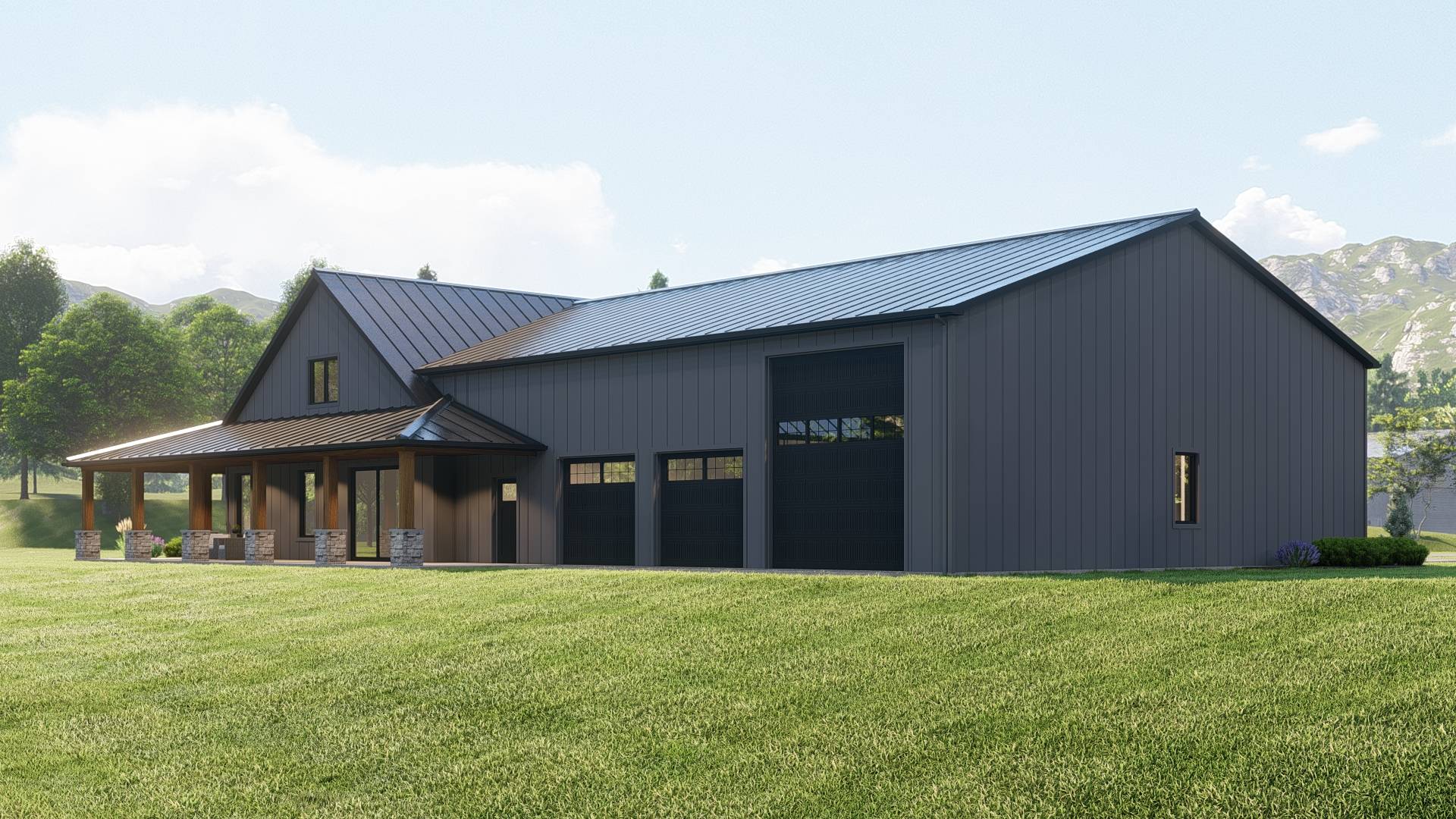 BG-20060 Newport Barndominium House Plan - Image 12