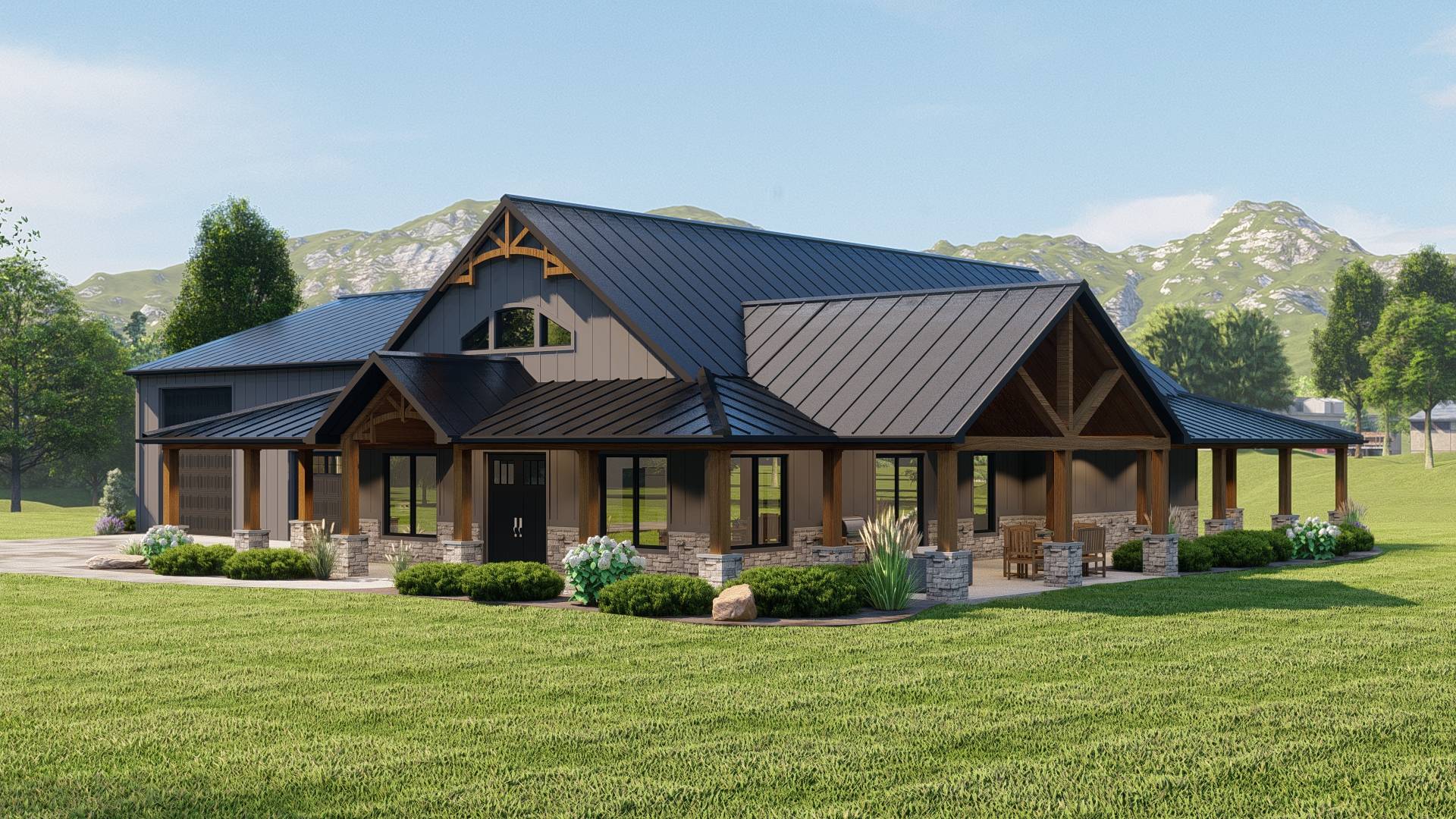 BG-20060 Newport Barndominium House Plan - Image 9
