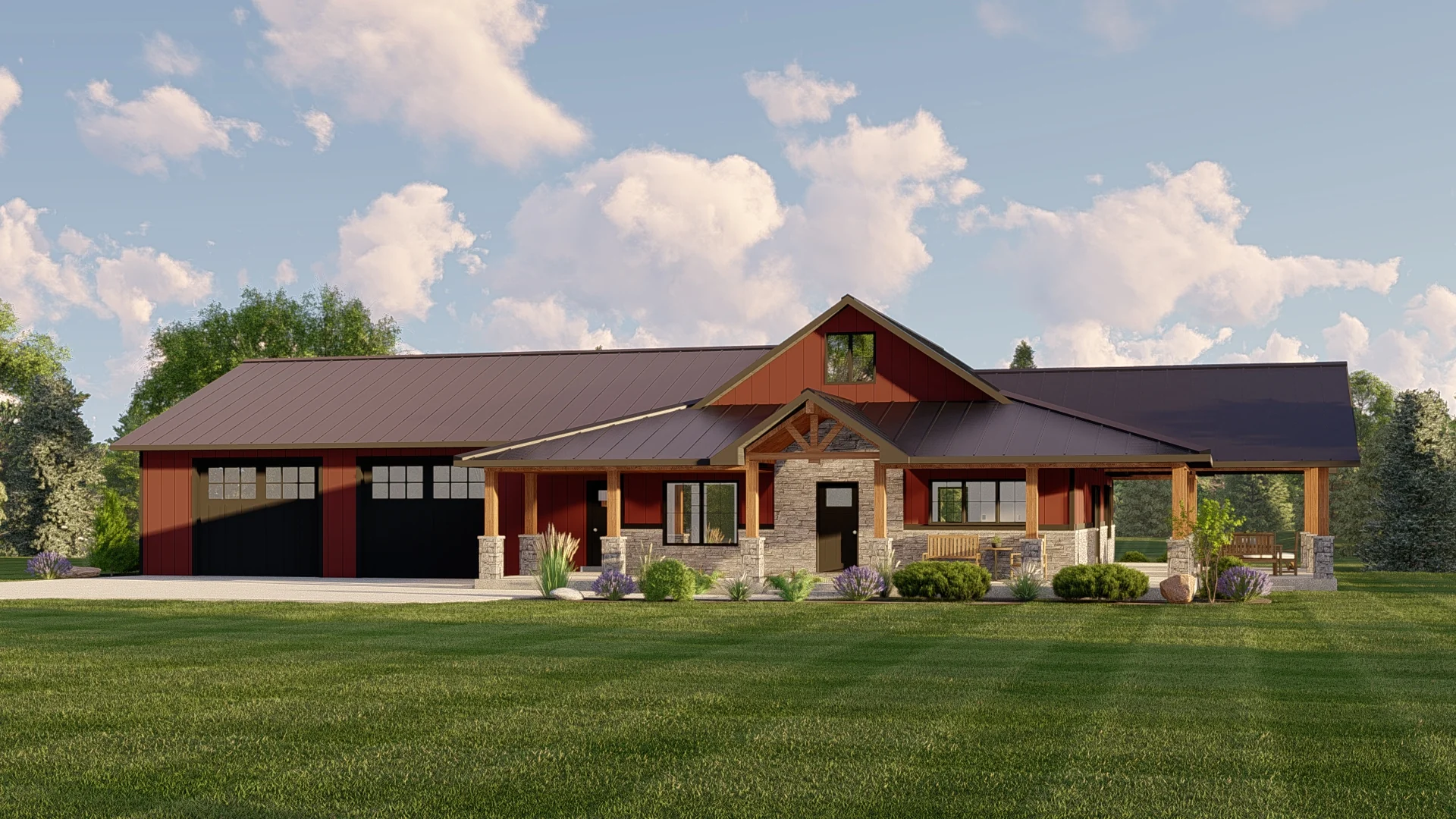 BG-20061 Waverly Barndominium House Plan - Image 6