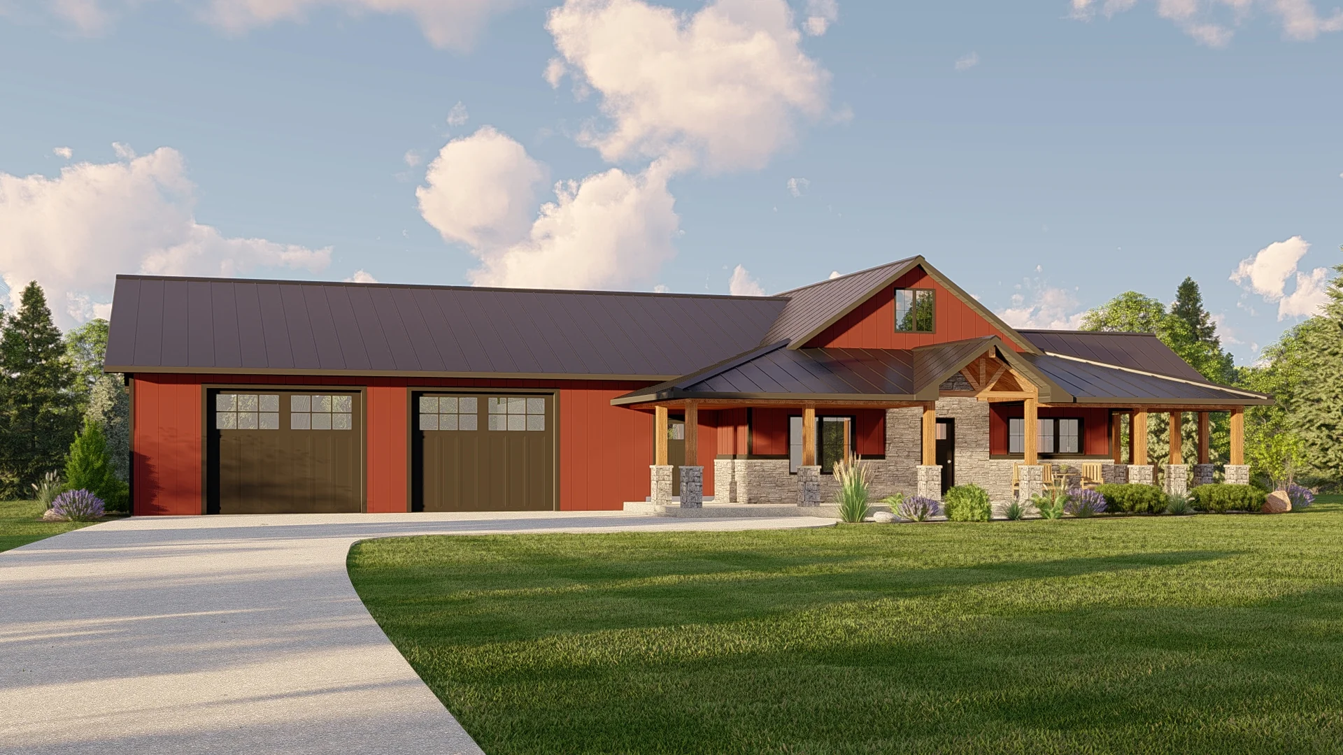 BG-20061 Waverly Barndominium House Plan - Image 7