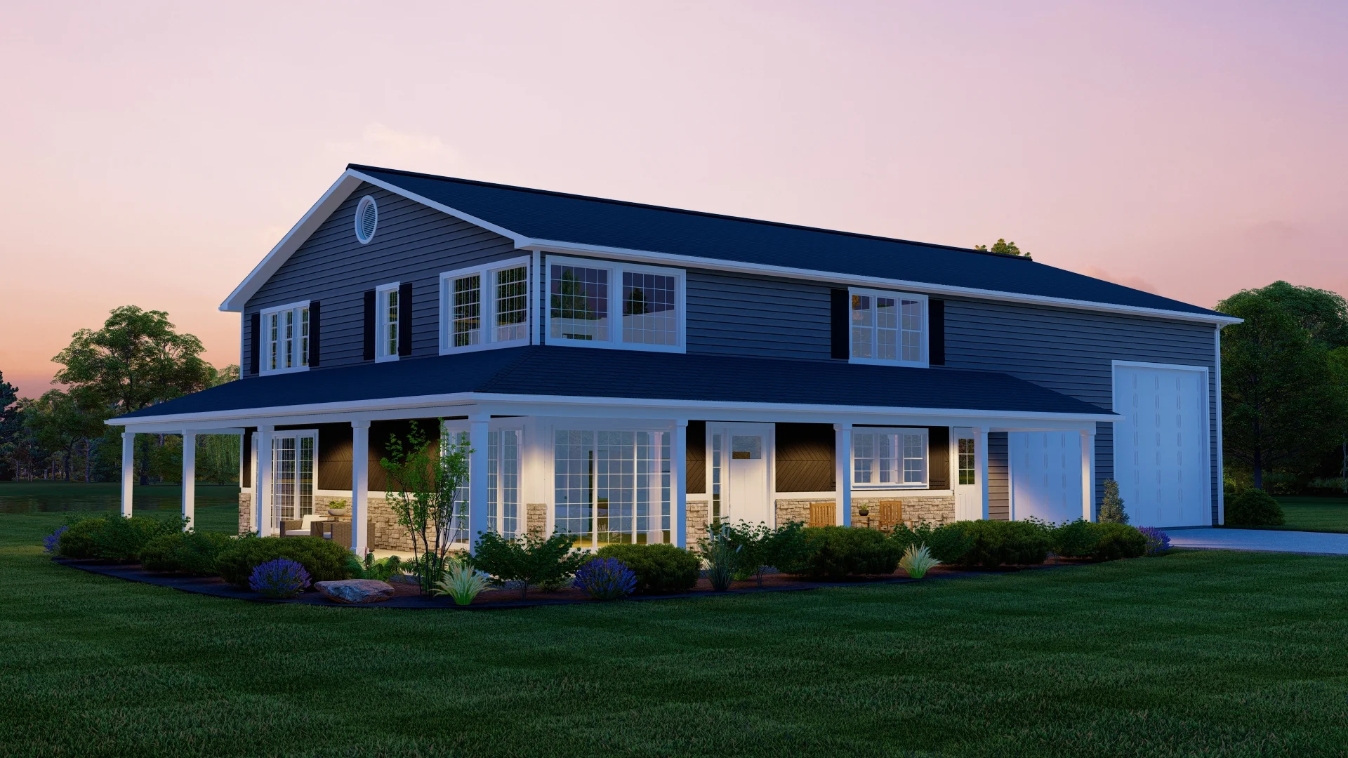 BG-20062 Wharton Barndominium House Plan - Image 12