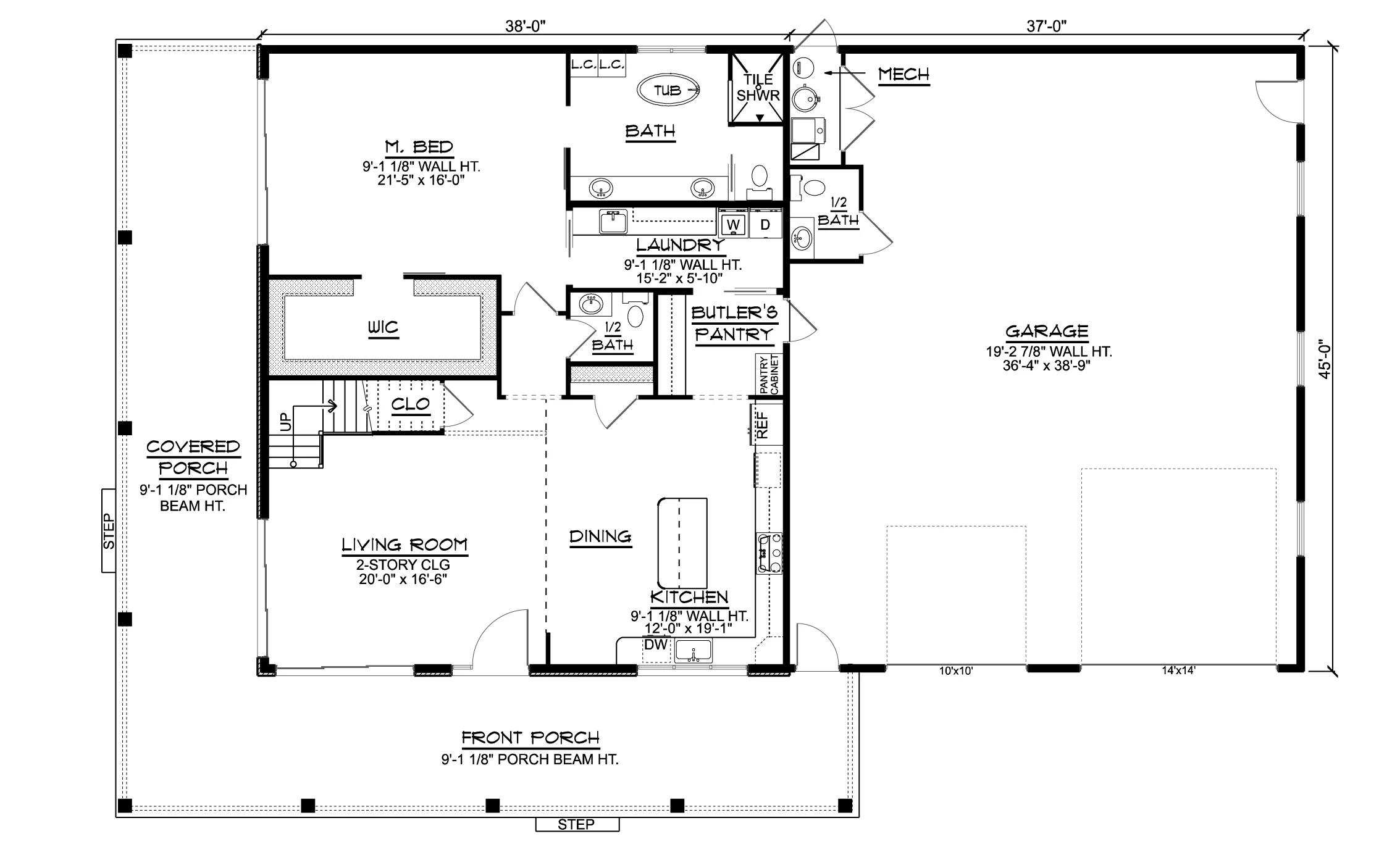 BG-20062 Wharton Barndominium House Plan - Image 13