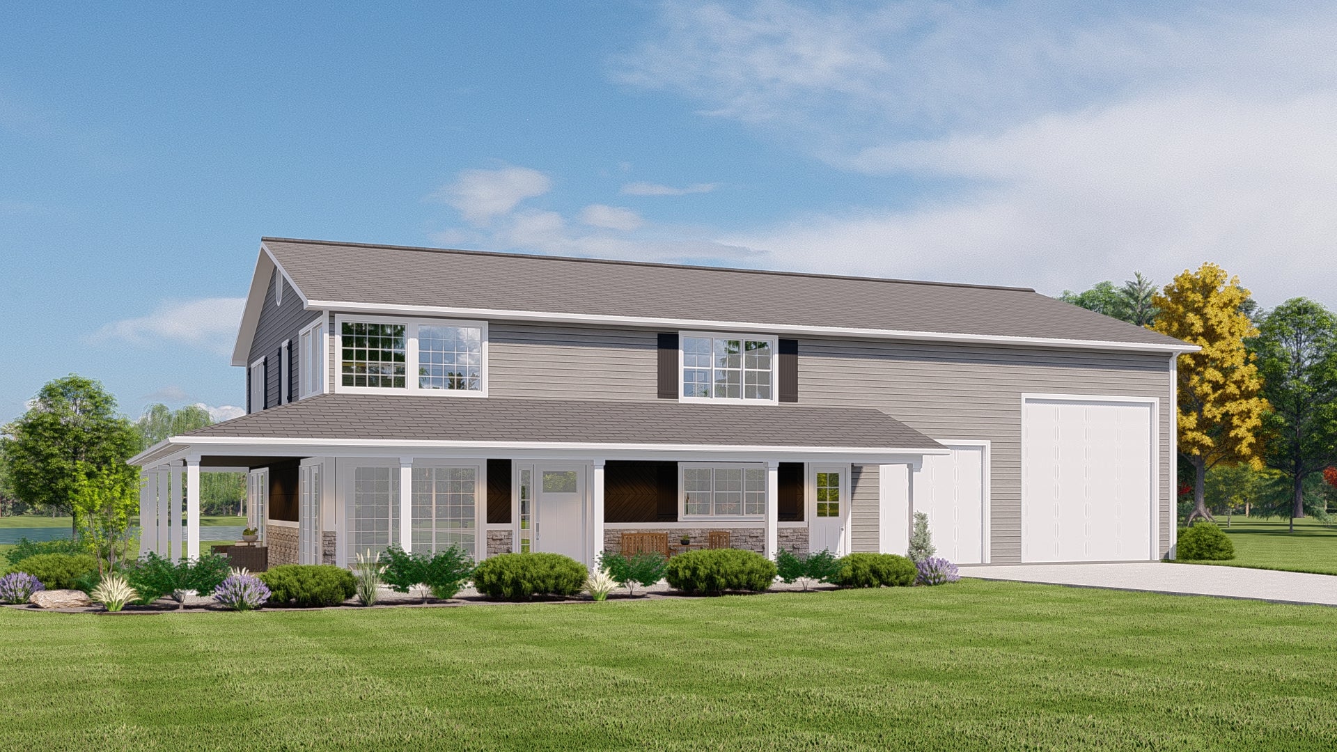 BG-20062 Wharton Barndominium House Plan - Image 7