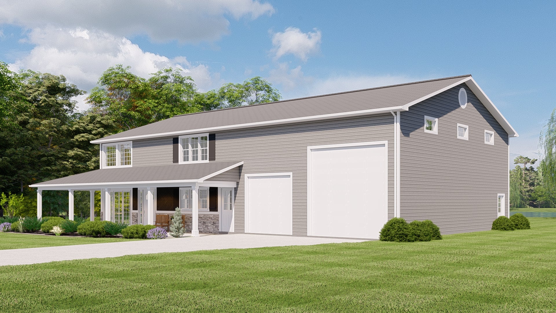 BG-20062 Wharton Barndominium House Plan - Image 8