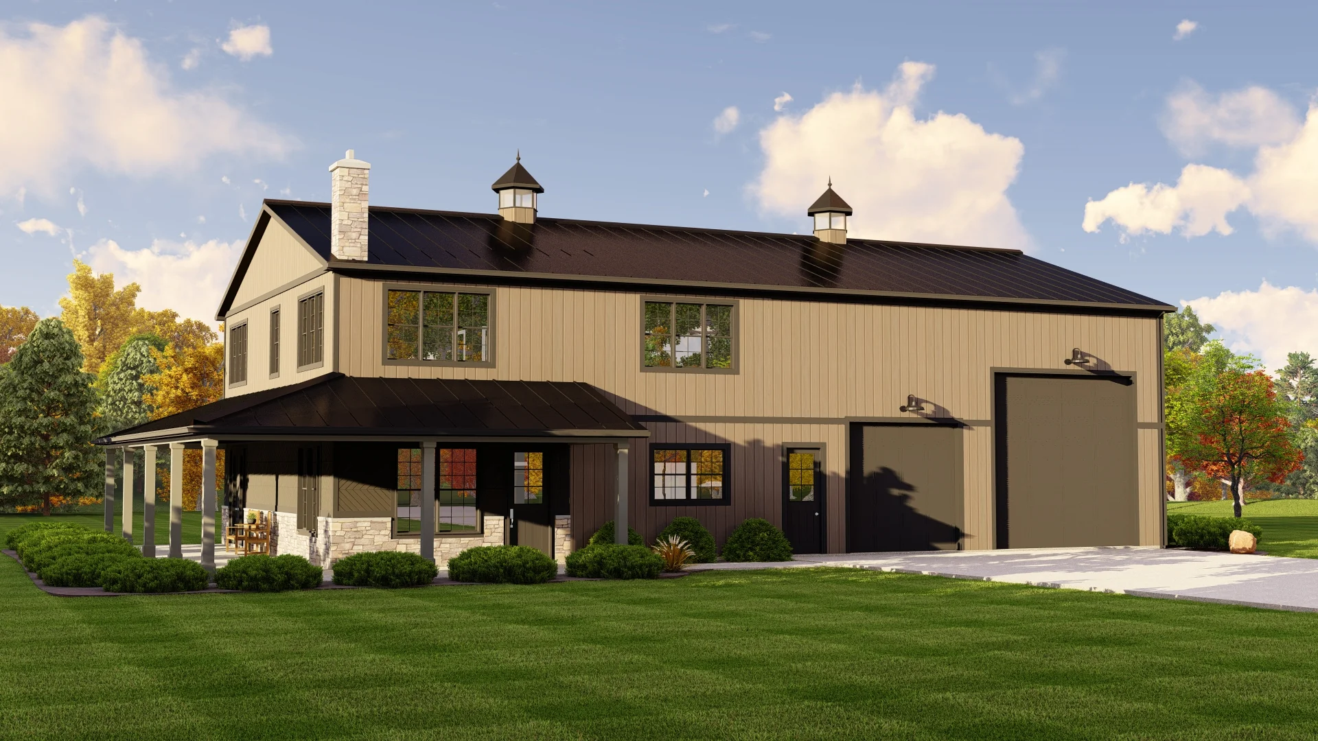 BG-20063 Carrington Barndominium House Plan - Image 5
