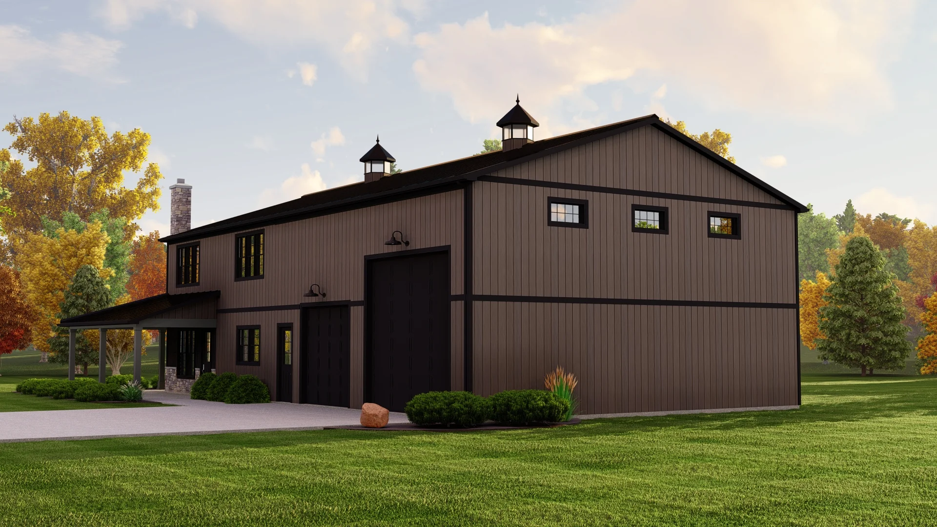 BG-20063 Carrington Barndominium House Plan - Image 6