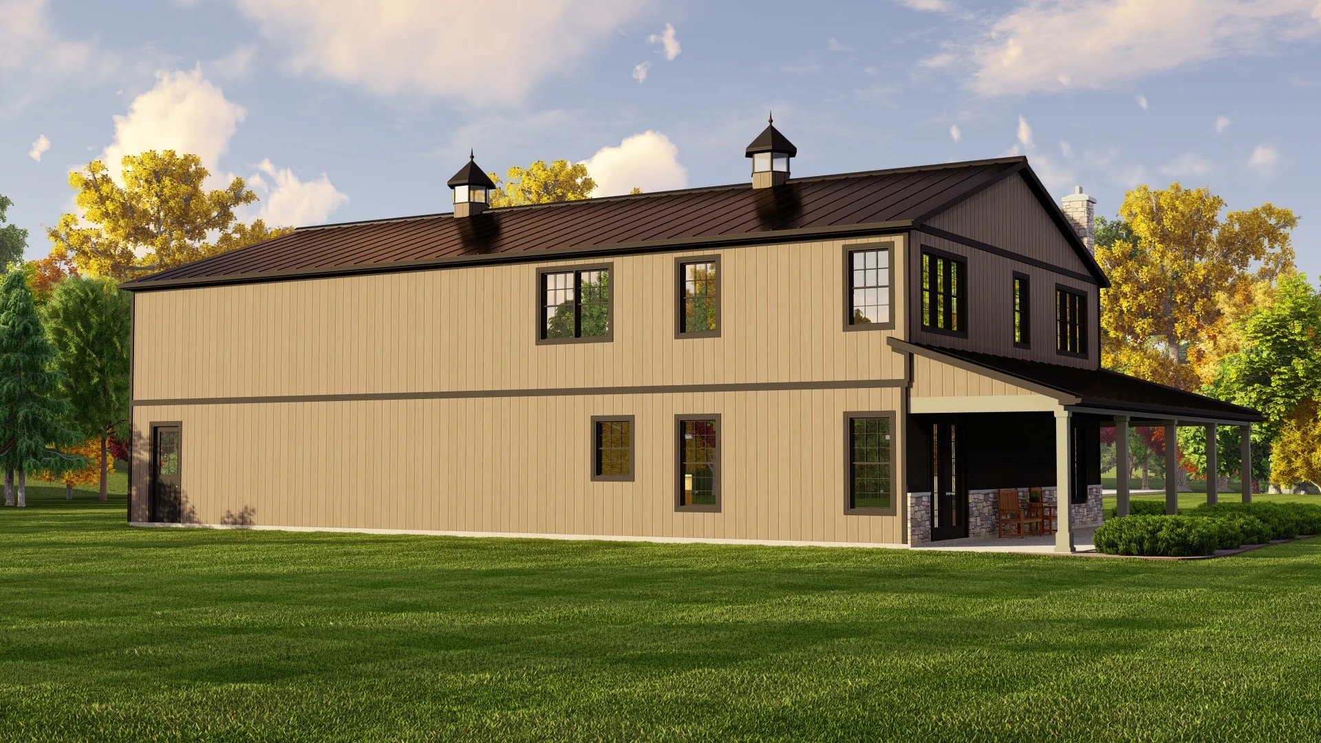 BG-20063 Carrington Barndominium House Plan - Image 7