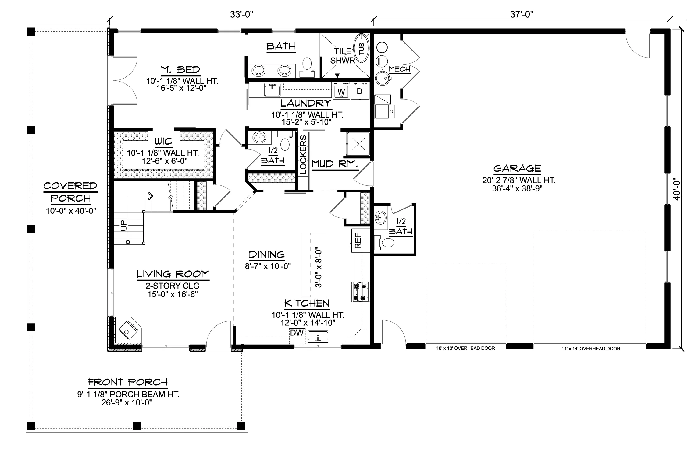 BG-20063 Carrington Barndominium House Plan - Image 9