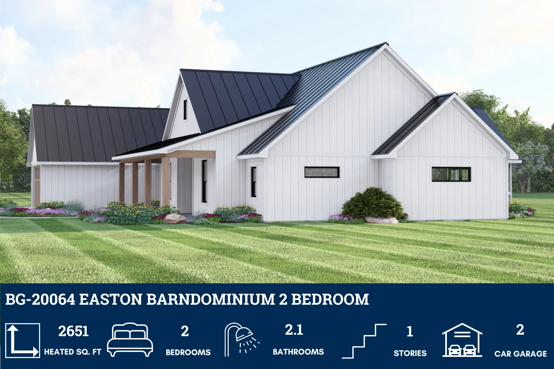 BG-20064 Easton Barndominium House Plan - Image 5
