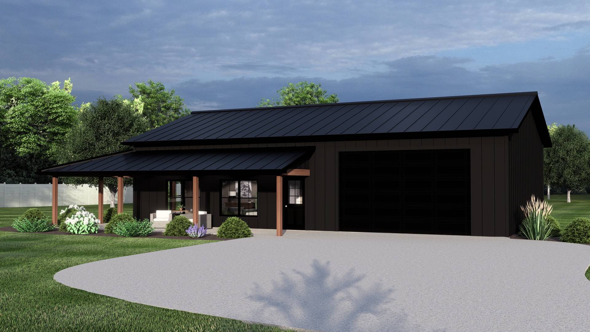 BG-20065 Montrose Barndominium House Plan - Image 6