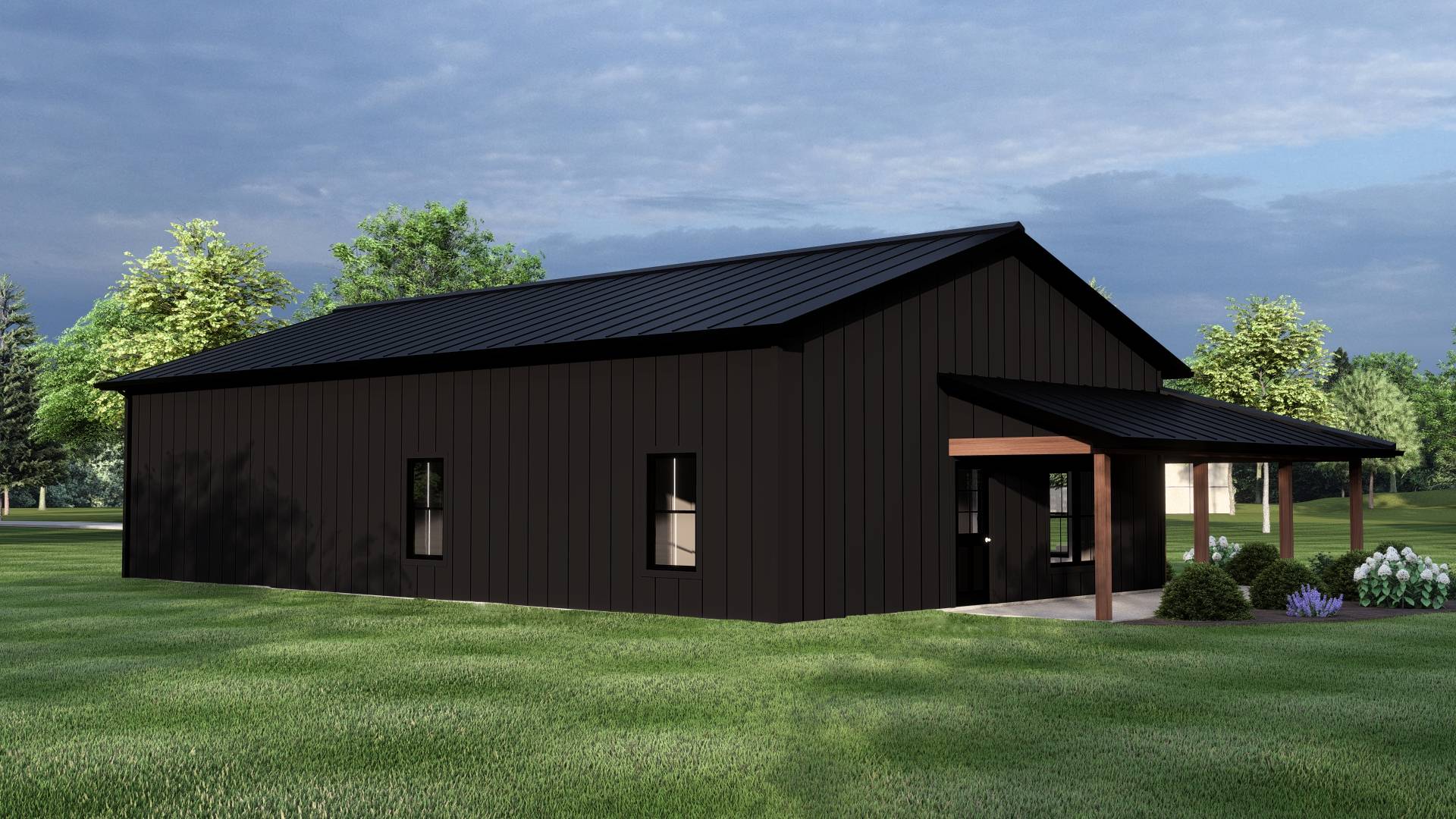 BG-20065 Montrose Barndominium House Plan - Image 9