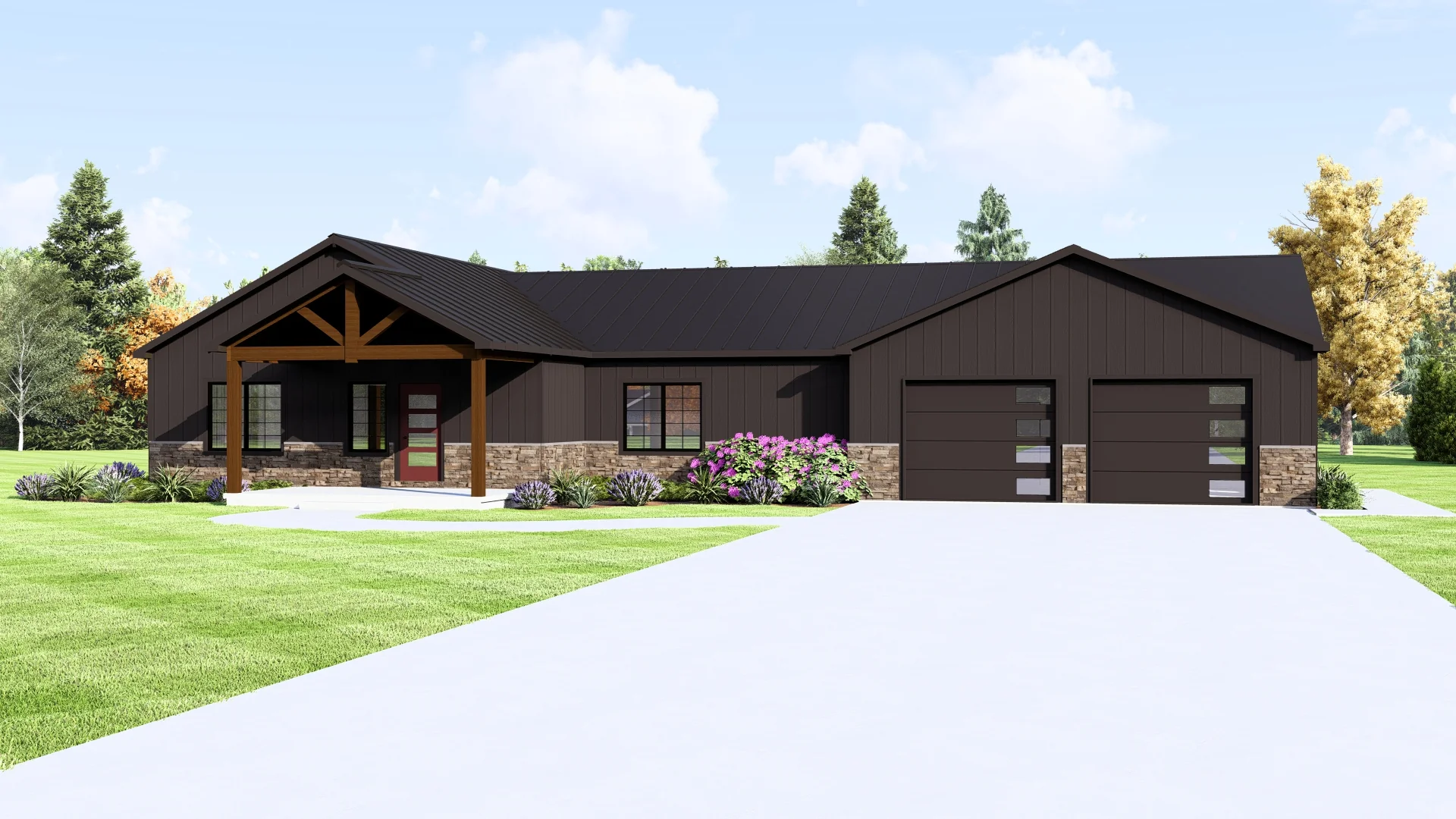 BG-20066 Wentworth Barndominium House Plan - Image 5