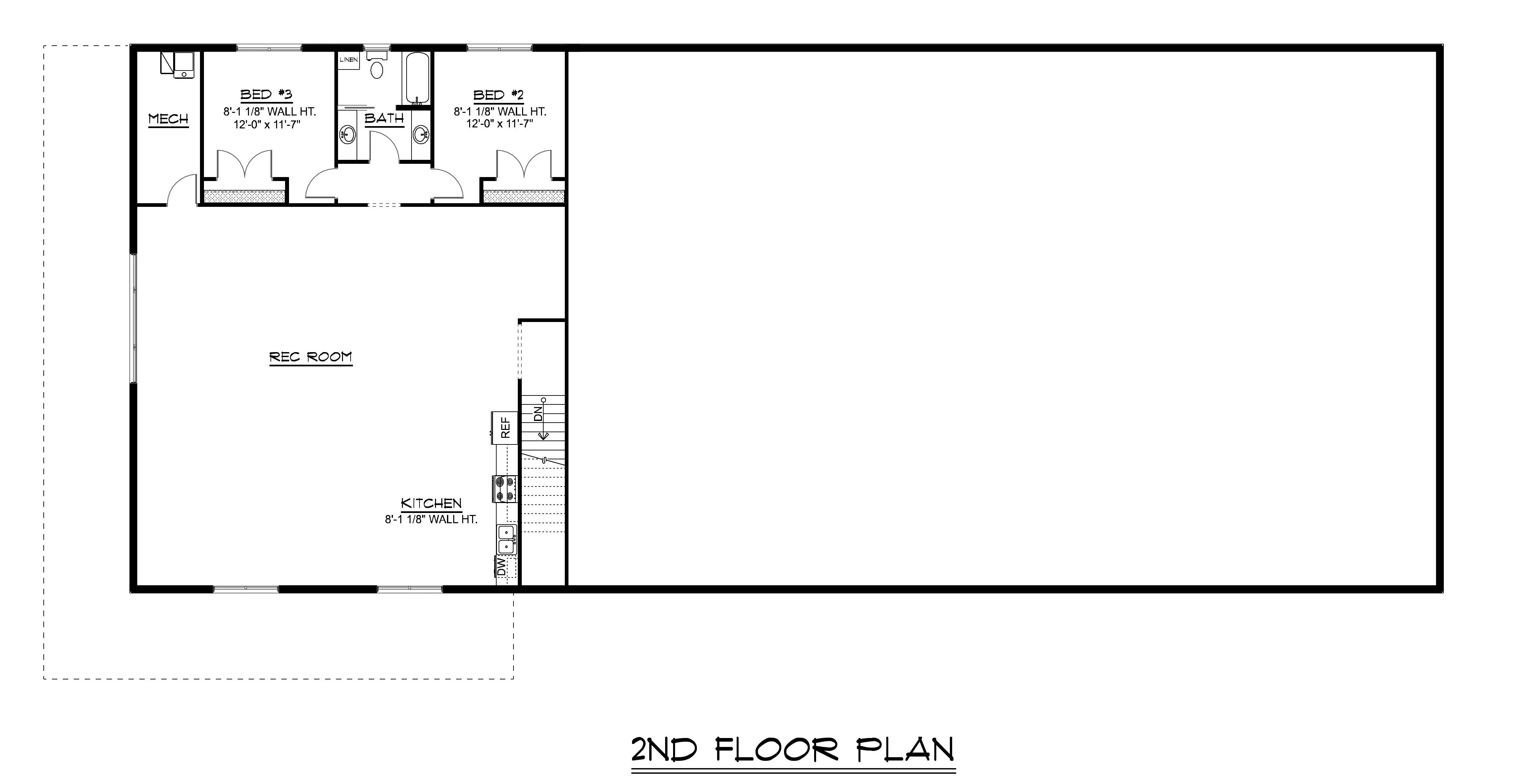 BG-20067 Channing Barndominium House Plan - Image 22