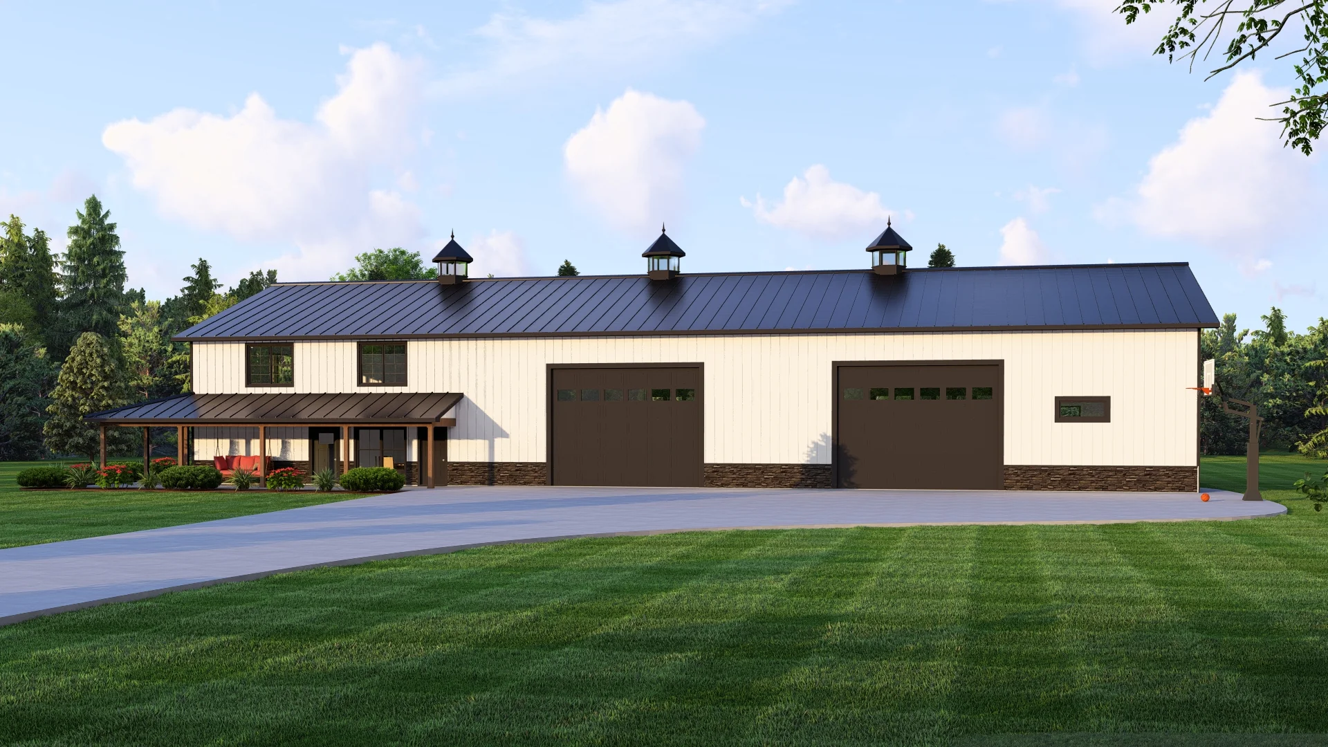 BG-20067 Channing Barndominium House Plan - Image 7