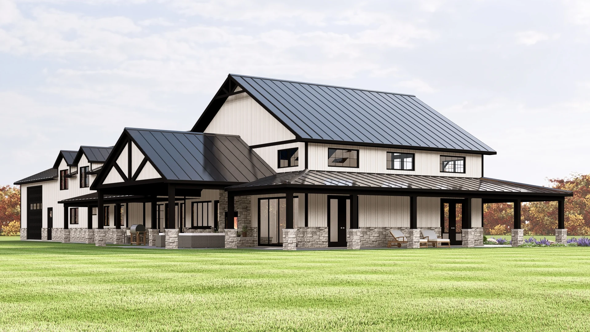 BG-20068 Emerson Barndominium House Plan - Image 11