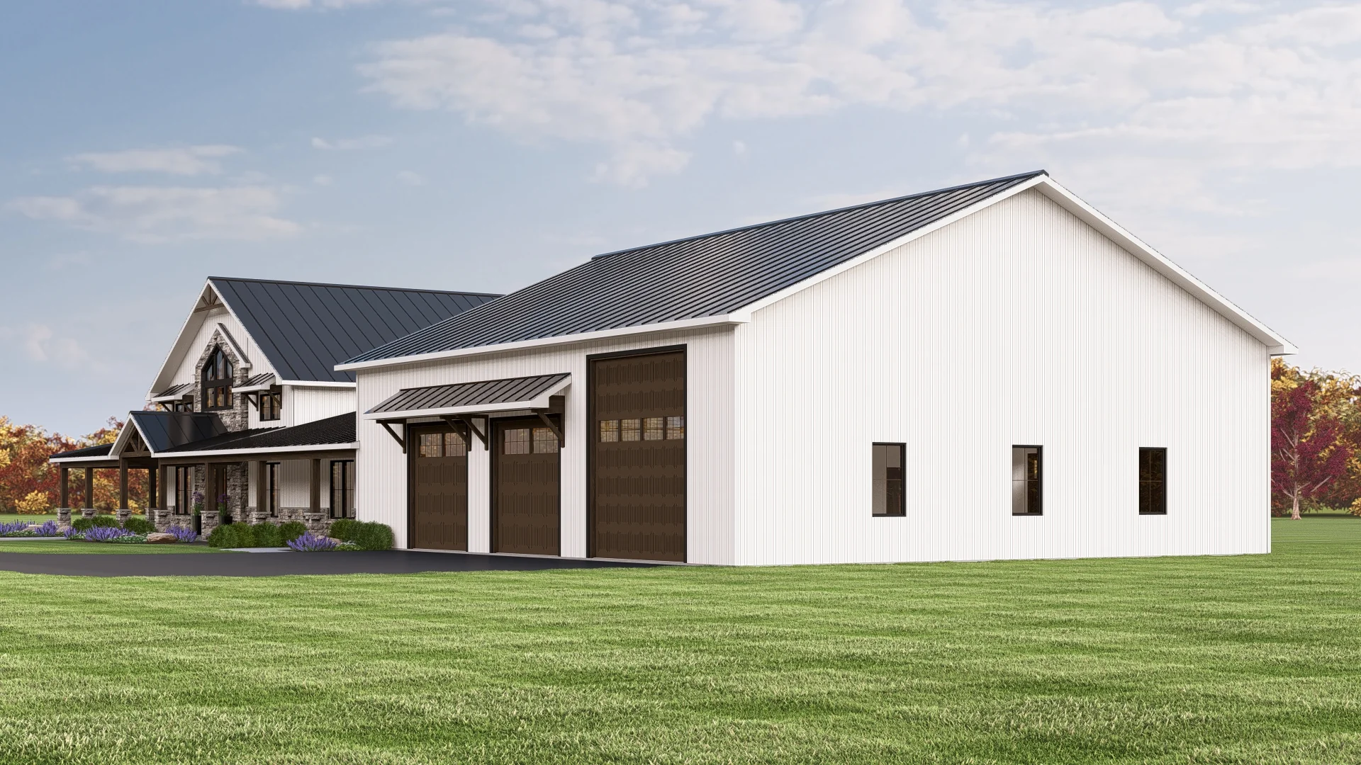 BG-20068 Emerson Barndominium House Plan - Image 14
