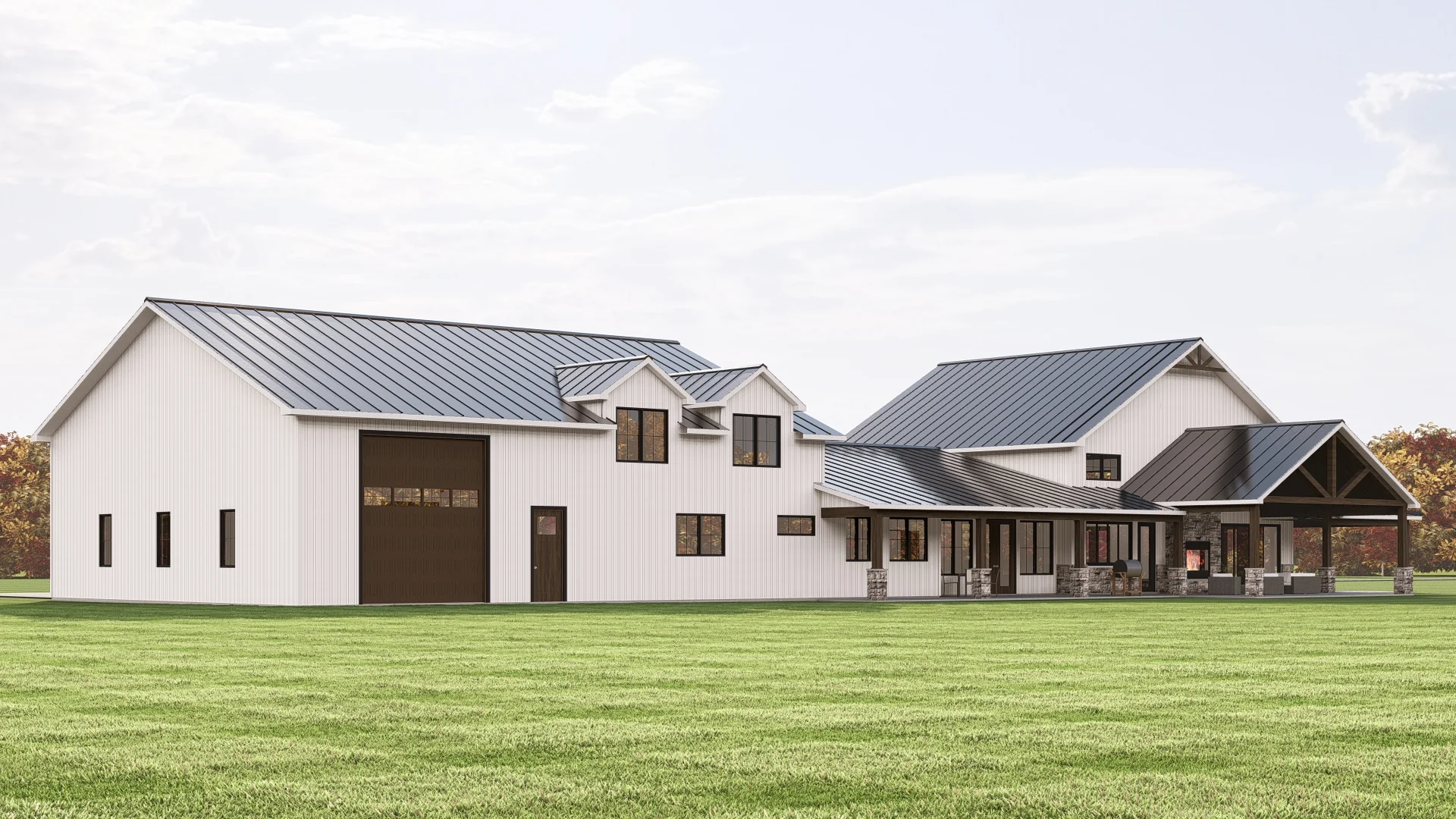 BG-20068 Emerson Barndominium House Plan - Image 15