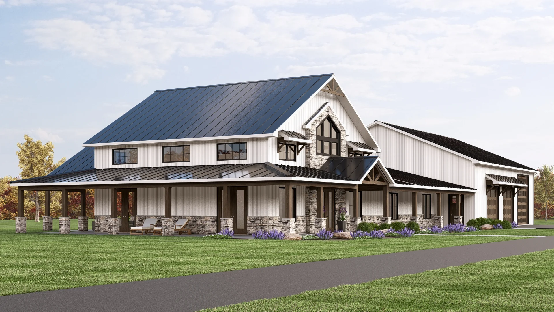 BG-20068 Emerson Barndominium House Plan - Image 17