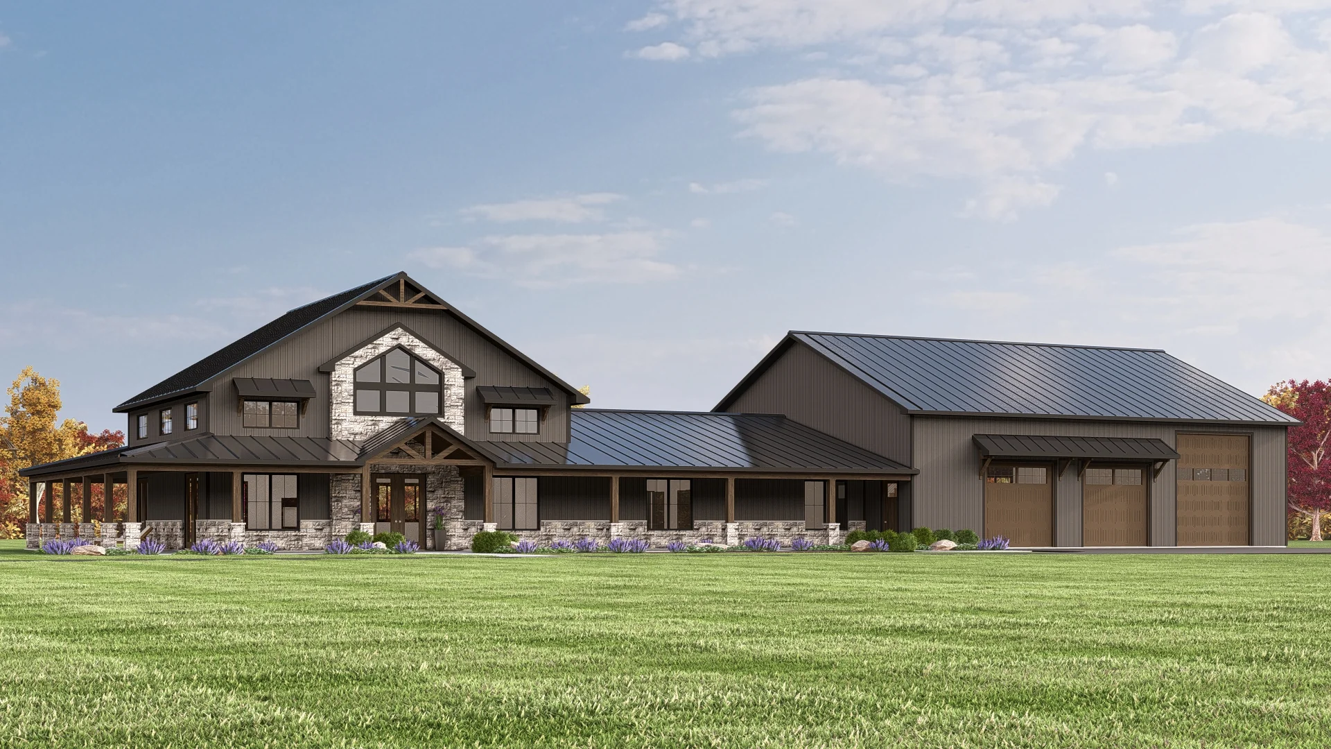 BG-20068 Emerson Barndominium House Plan - Image 19