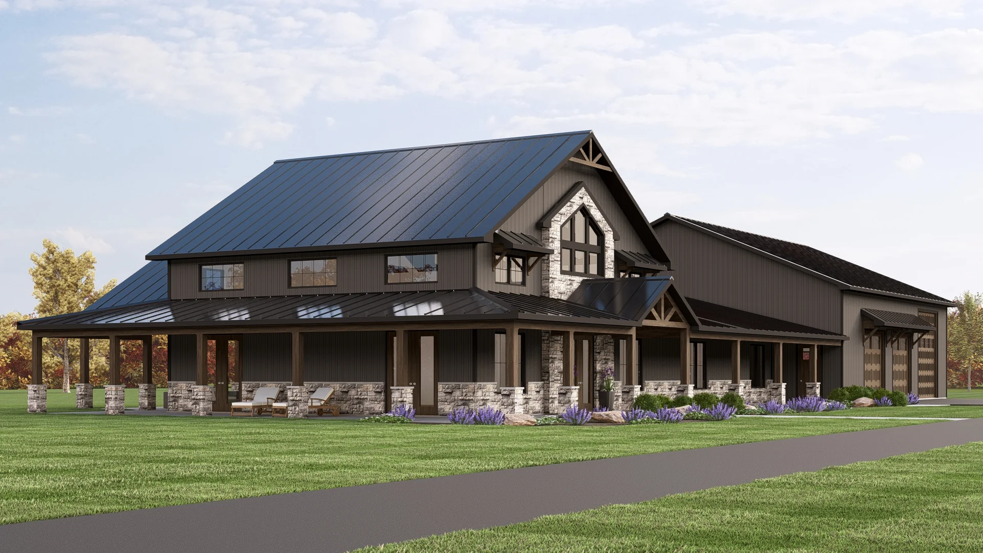 BG-20068 Emerson Barndominium House Plan - Image 23
