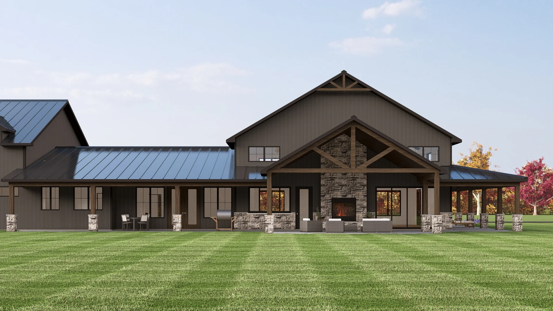 BG-20068 Emerson Barndominium House Plan - Image 24