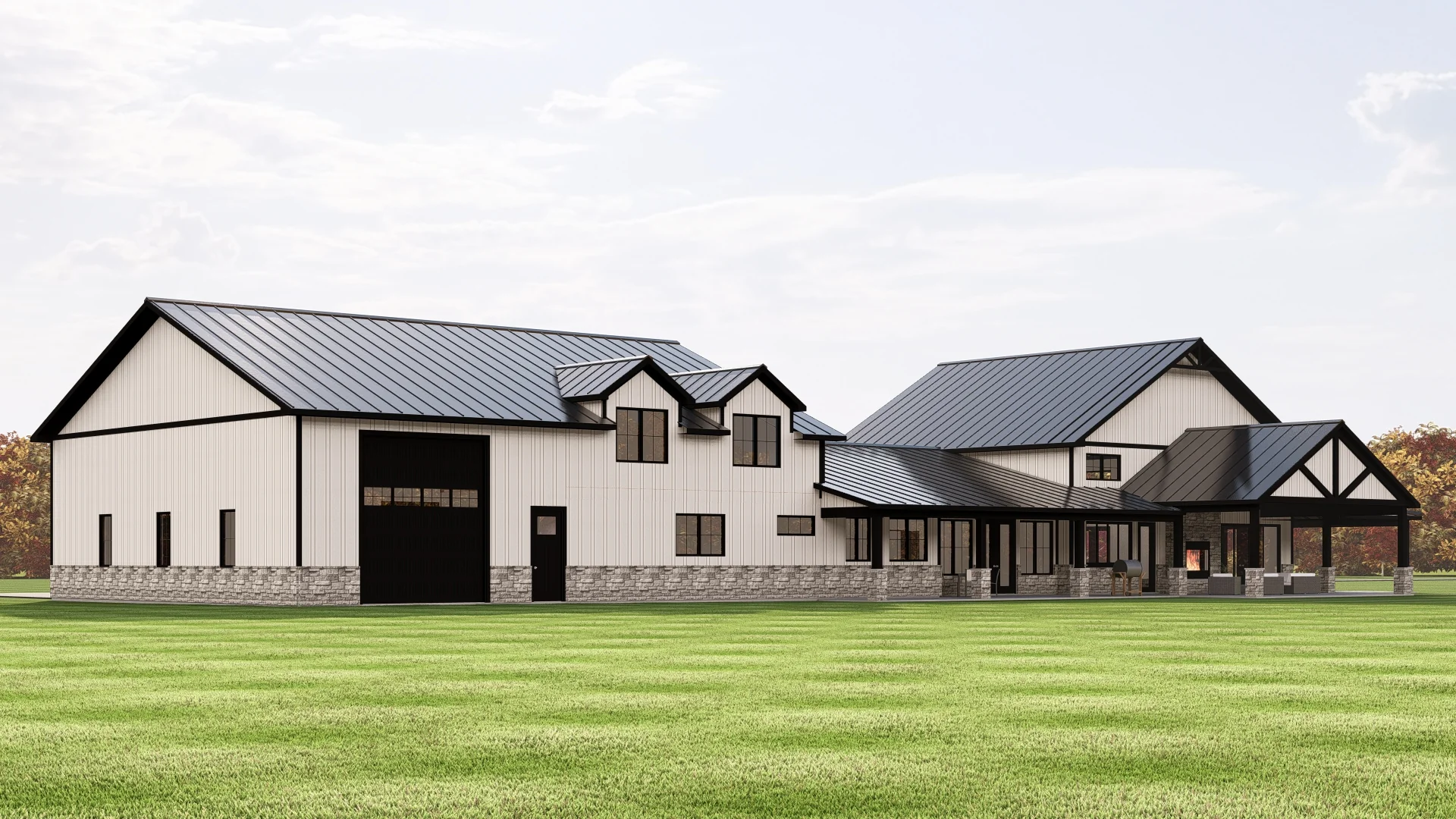 BG-20068 Emerson Barndominium House Plan - Image 8