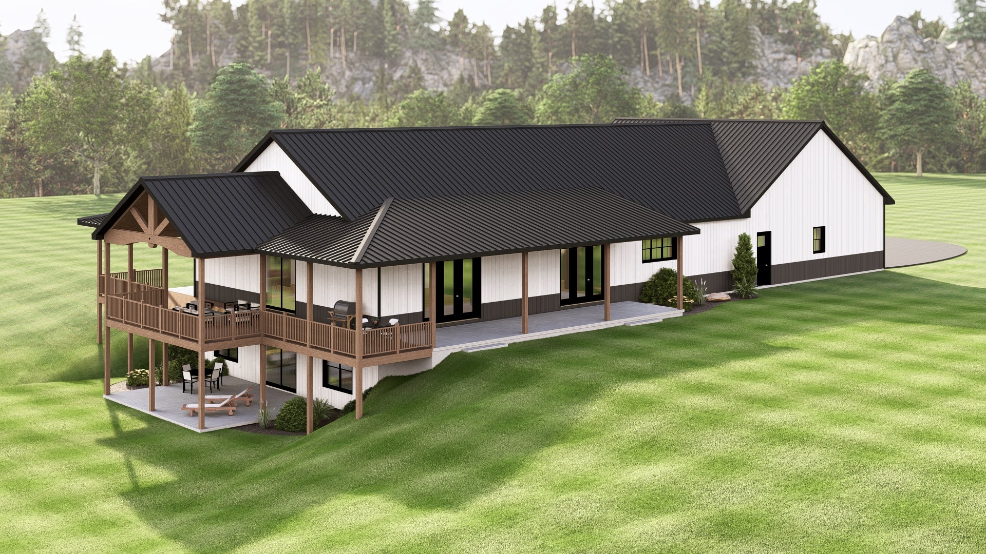 BG-20069 Pembroke Barndominium House Plan - Image 11