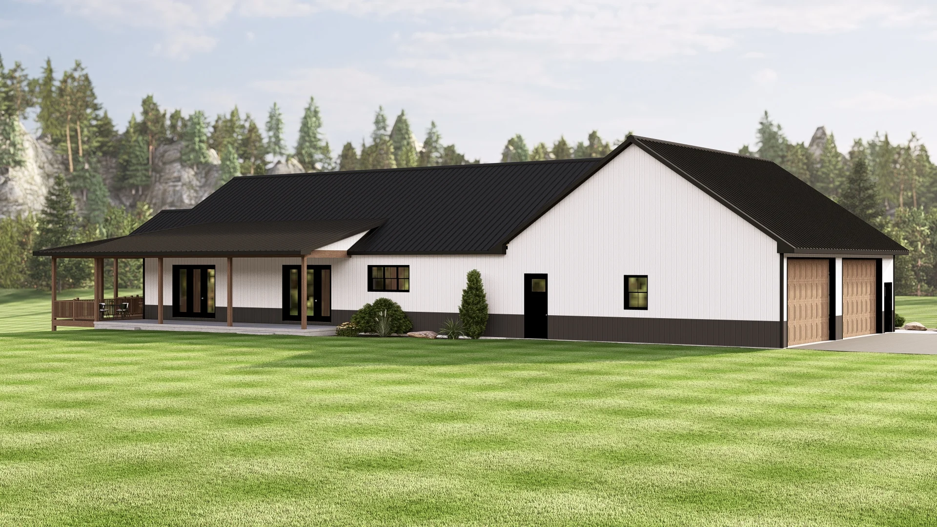 BG-20069 Pembroke Barndominium House Plan - Image 12