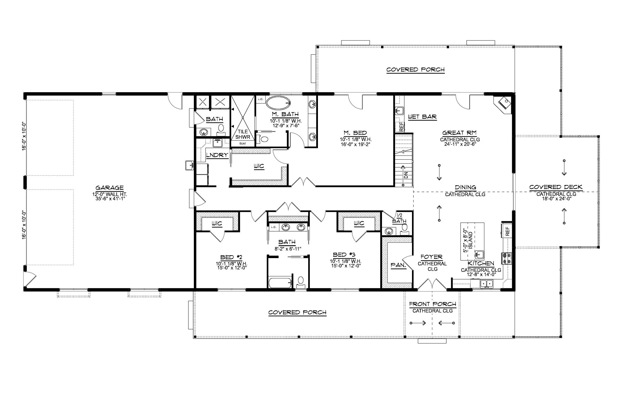 BG-20069 Pembroke Barndominium House Plan - Image 18