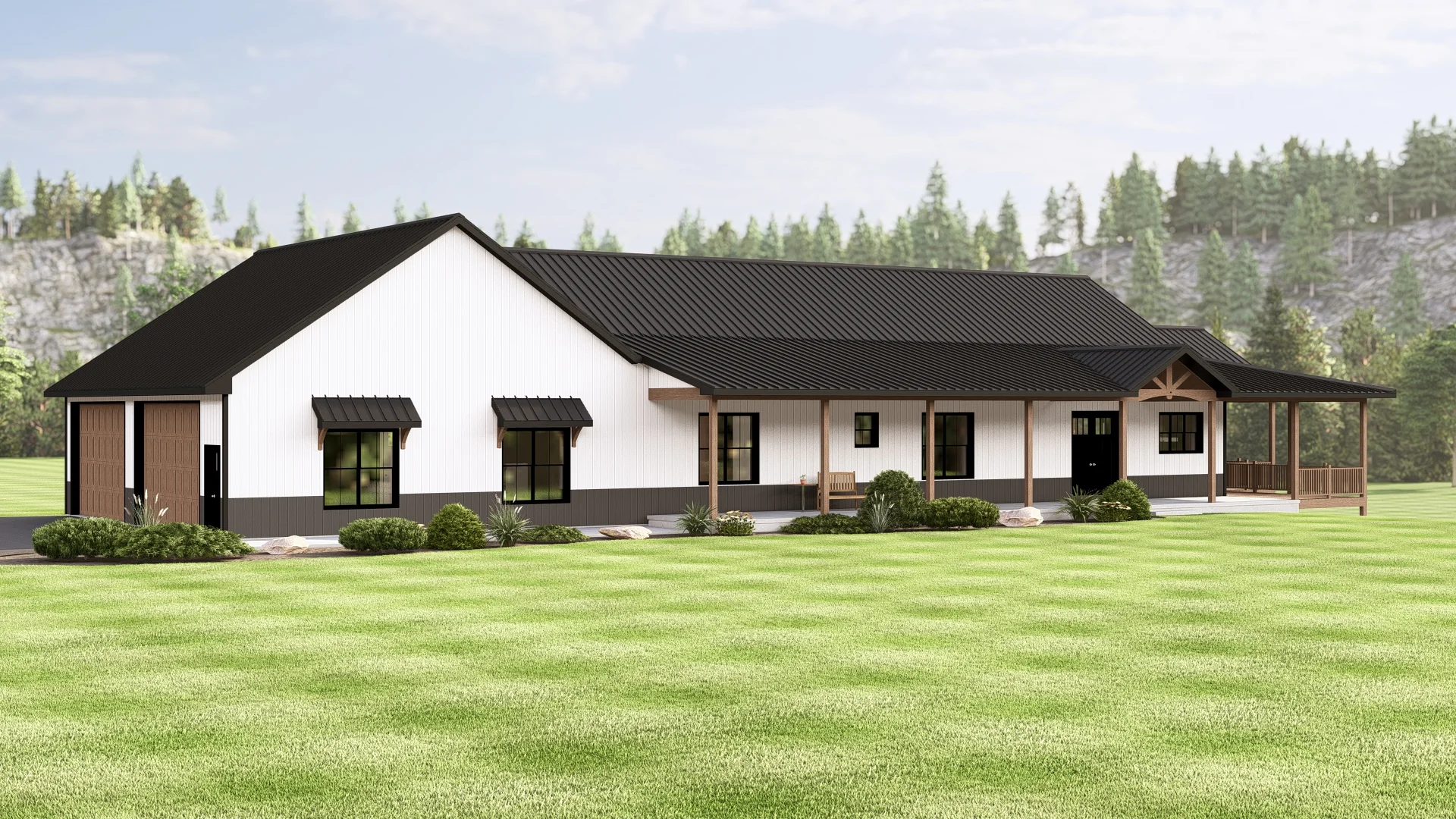 BG-20069 Pembroke Barndominium House Plan - Image 7