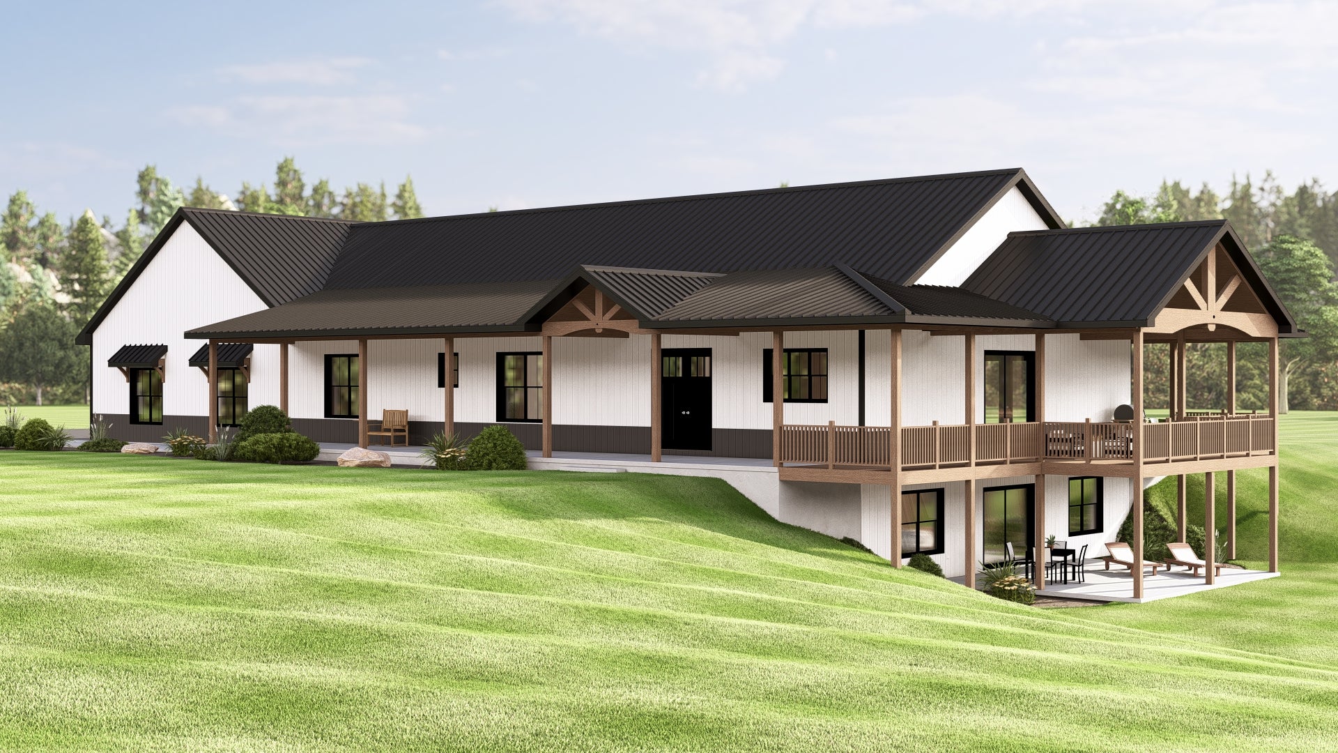 BG-20069 Pembroke Barndominium House Plan - Image 8