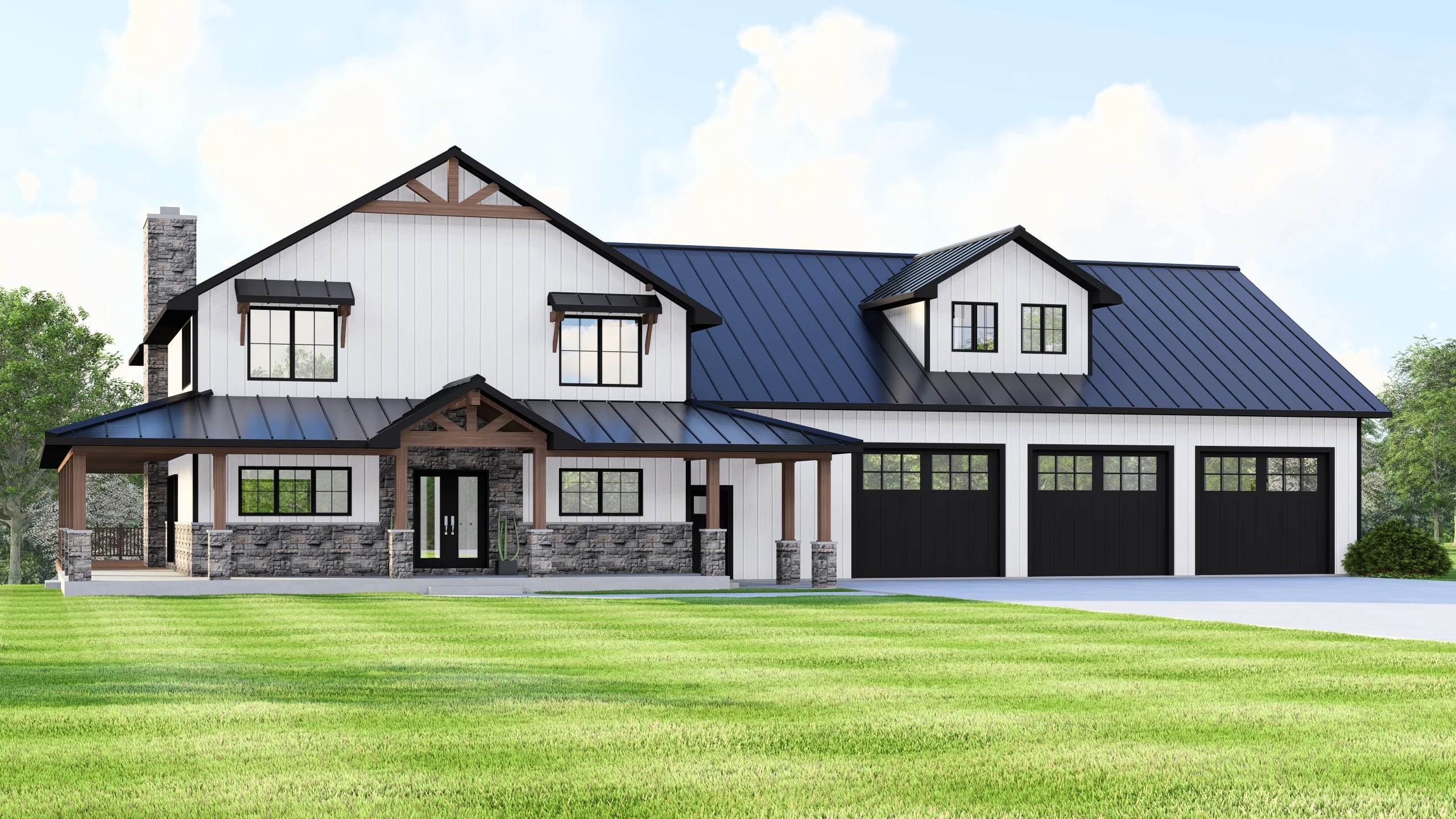 BG-20070 Kenwood Barndominium House Plan - Image 7
