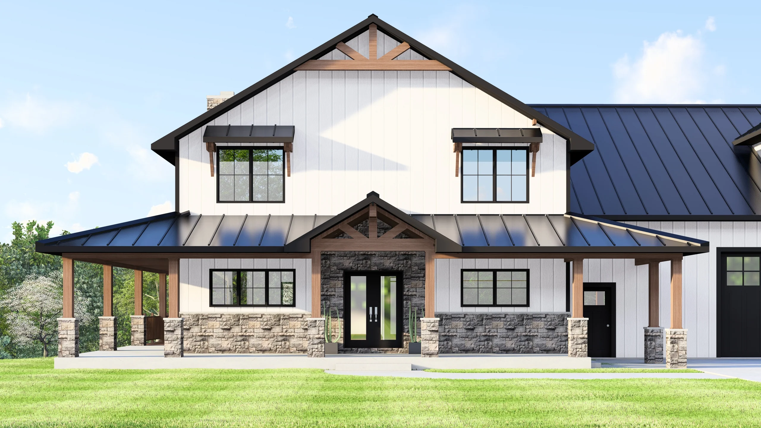 BG-20070 Kenwood Barndominium House Plan - Image 8